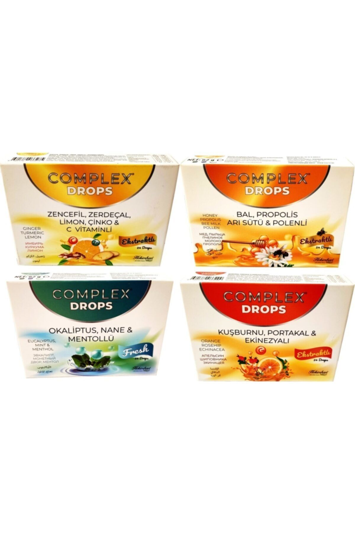 Hekimhan Compelex Bitkisel Boğaz Pastili Set