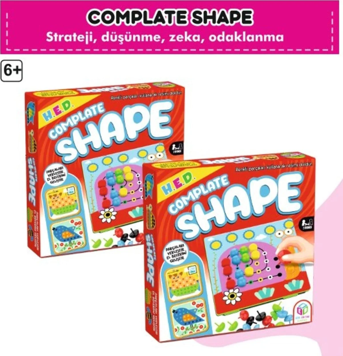 Complate Shape Renklerle Zekanı Konuşturma Oyunu Complate Shape Renklerle Zekanı Konuşturma Oyunu