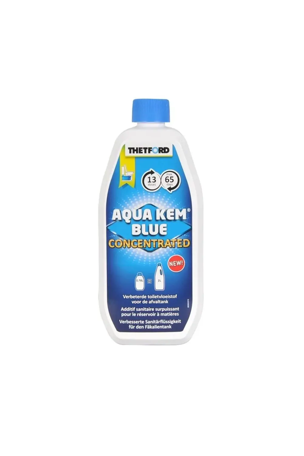 Concentrated Aqua Kem Blue 780ml Kirli Su Tankı Tuvalet Kimyasalı