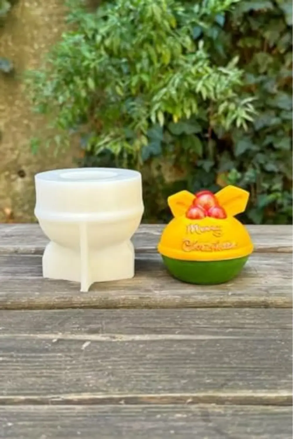 Concept 3D Christmas Top Silikon Mum Kalıbı 1194891