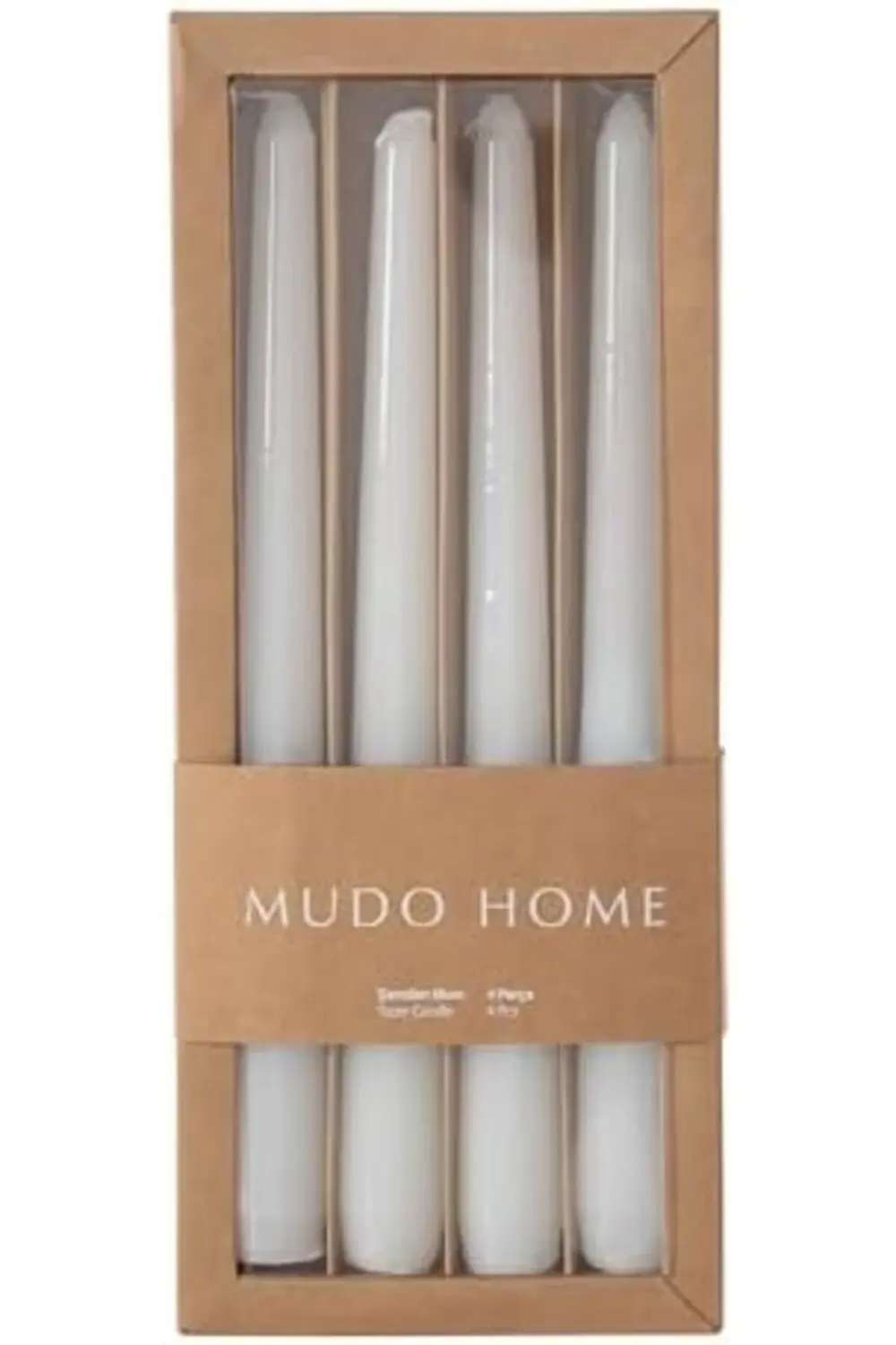 Concept 4Lü Şamdan Mum Beyaz 25cm 1185222