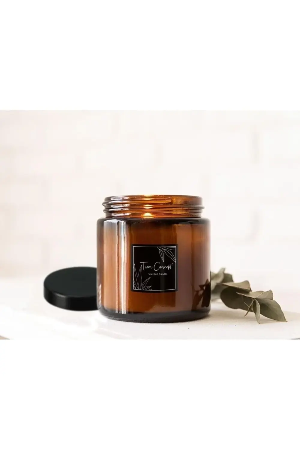 Concept Dekoratif Özel Tasarım Kokulu Kavanoz Mum 1185222