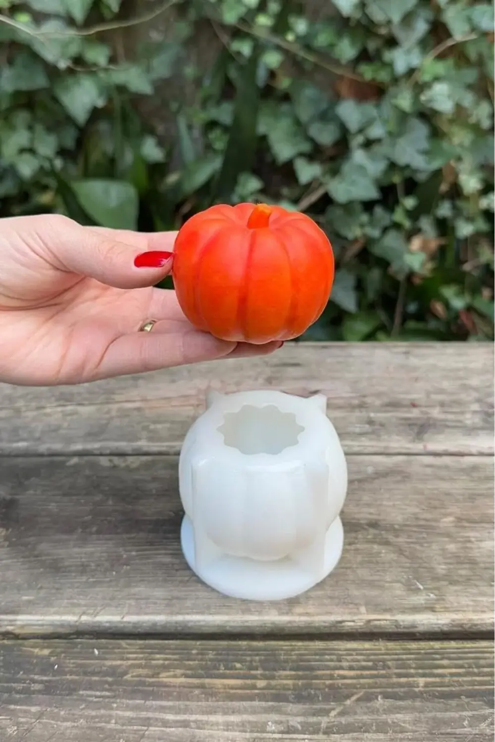 Concept Pumpkin Büyük Boy Mum Kalıbı (Silikon) 1185222