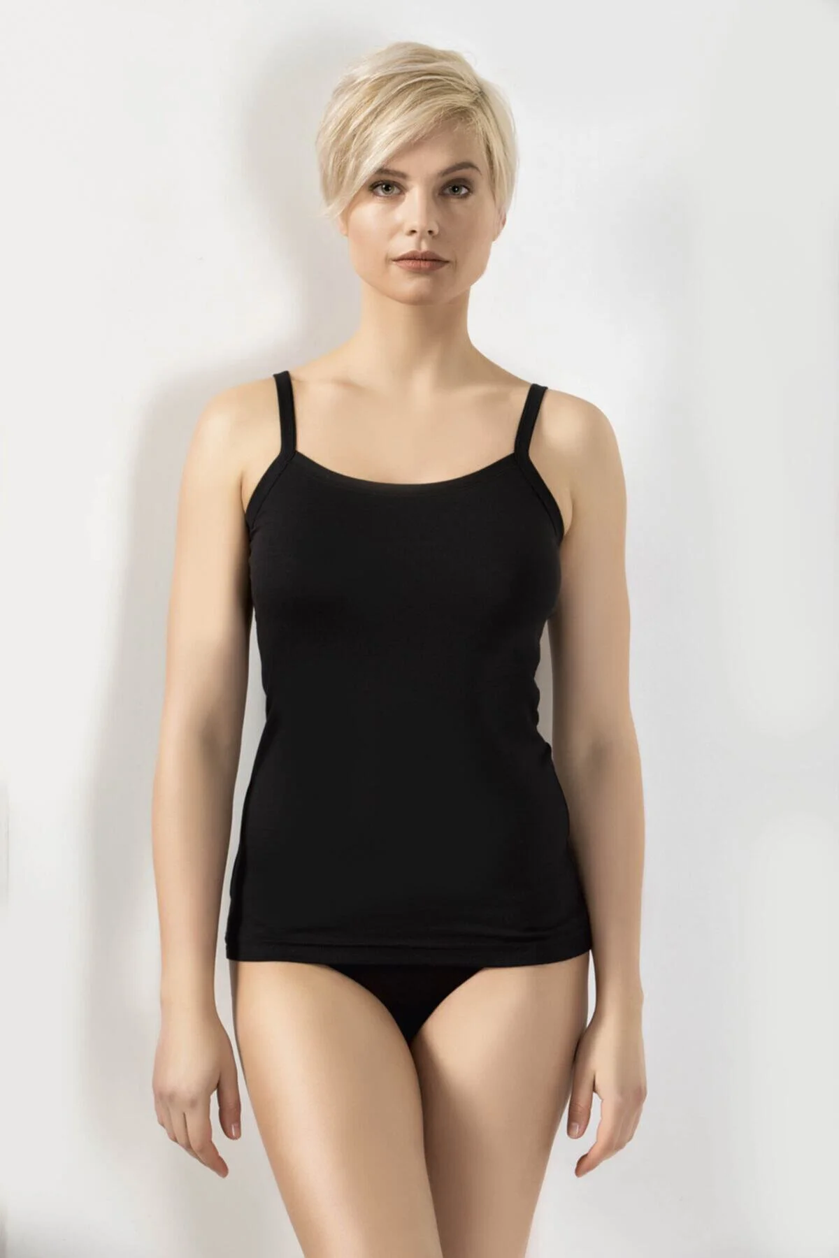 Confeo 2930-y 5'li Kadın Modal Ip Askılı Atlet