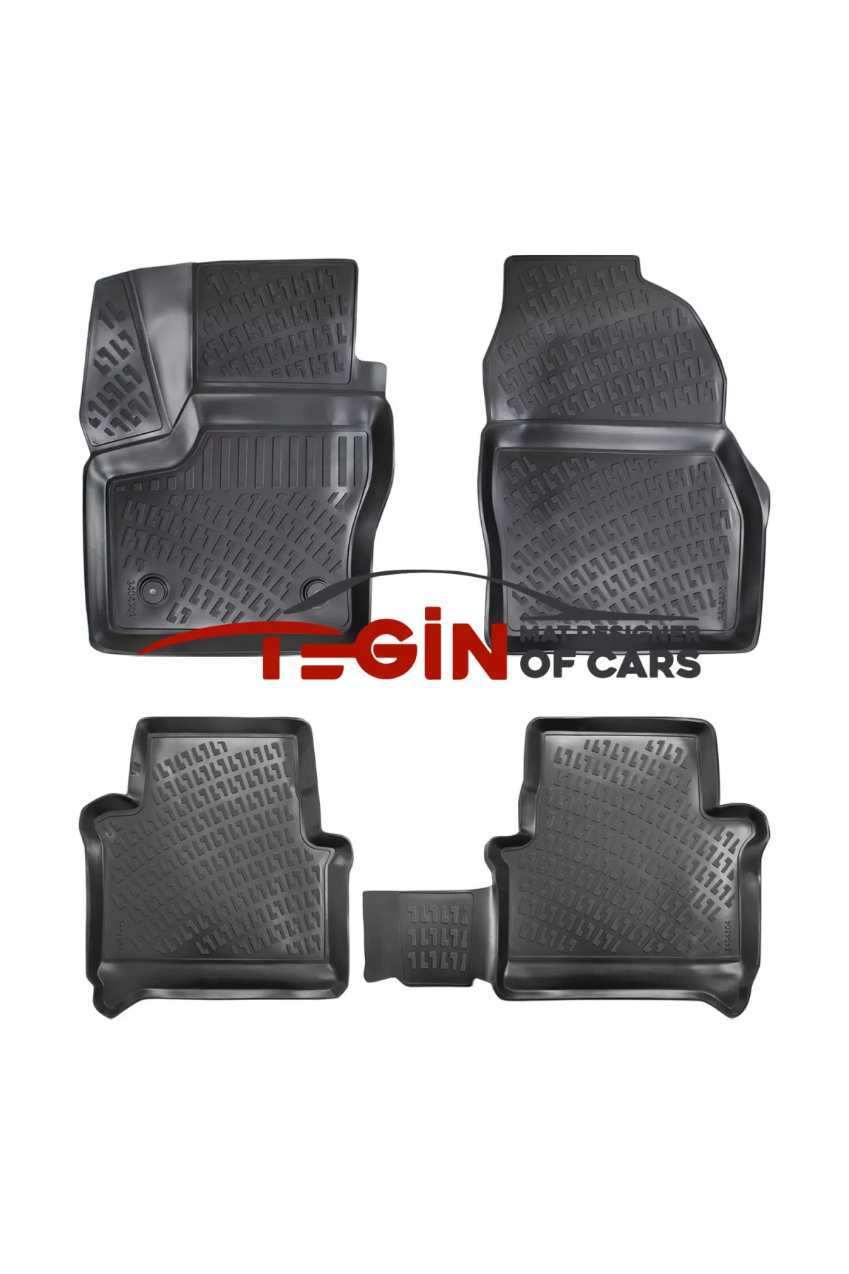 Connect 2021 3D Havuzlu Paspas Siyah