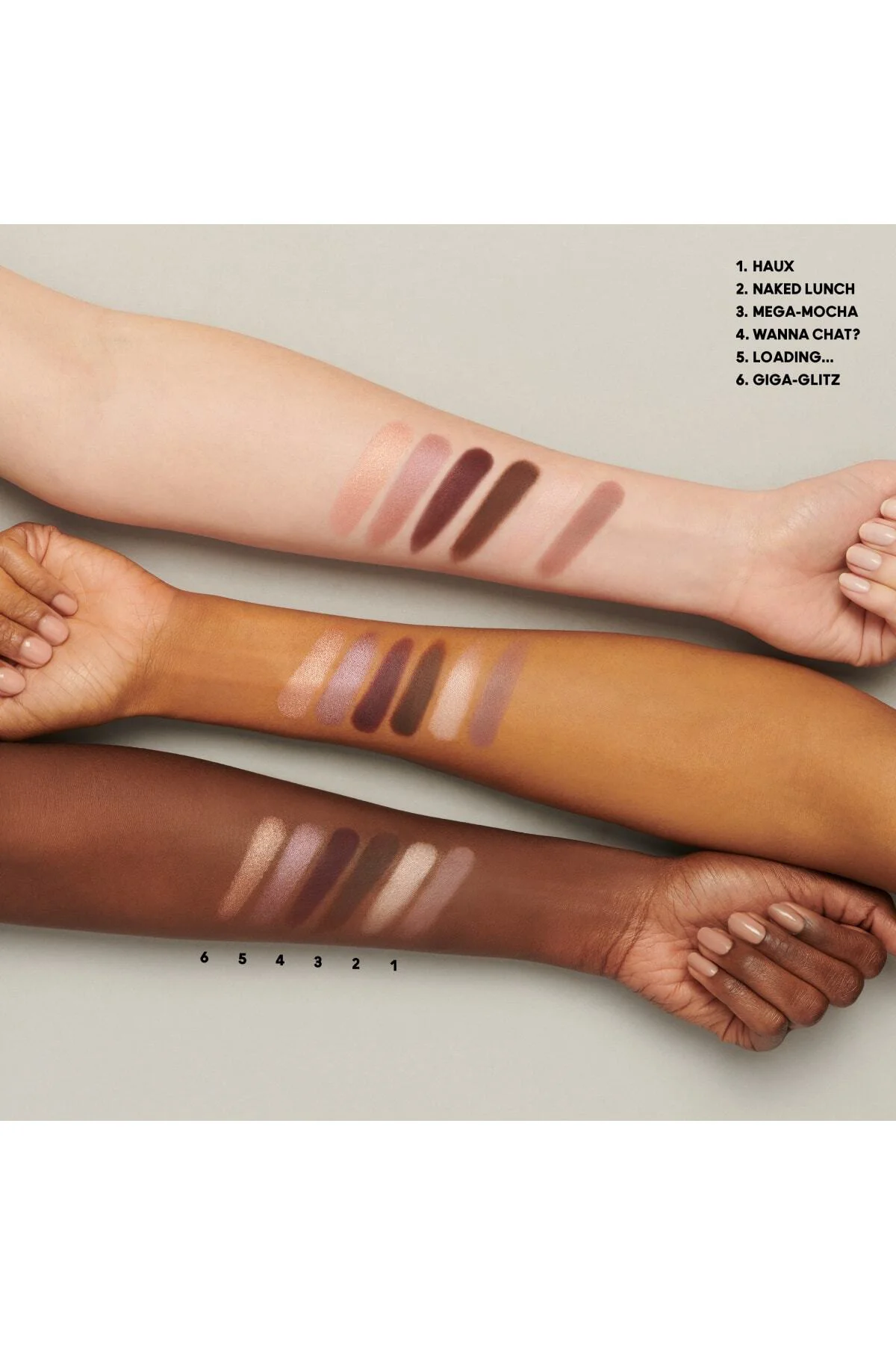 Connect In Colour 6'lı Far Paleti - Embedded In Burgundy 6.25 G