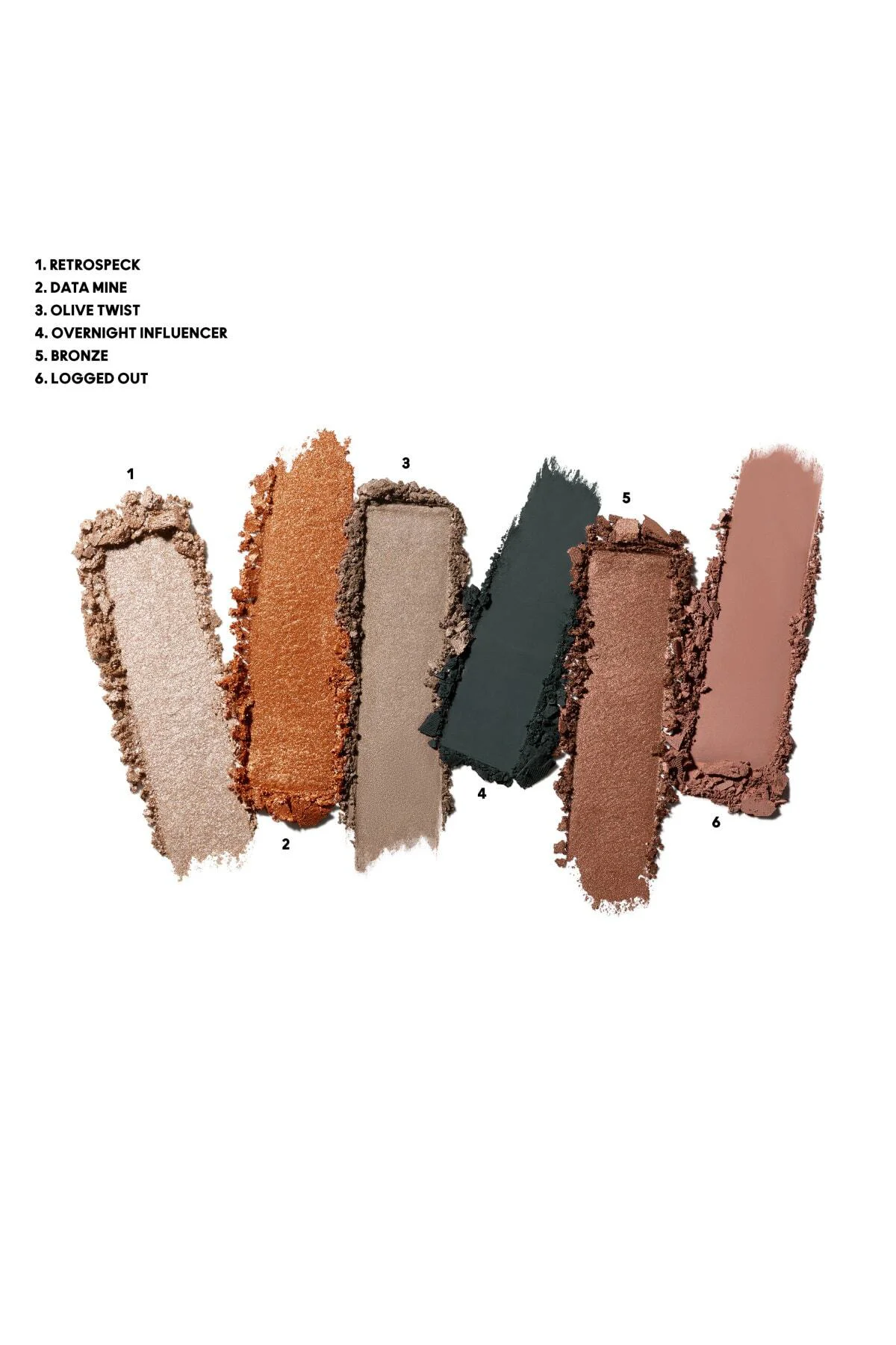 Connect In Colour 6'lı Far Paleti - Bronze Influence 6.25 G