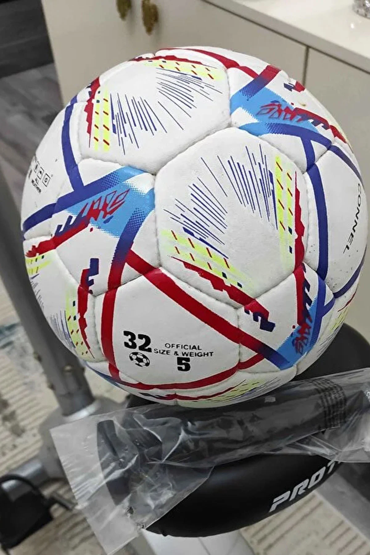 Connel 5 Numara Futbol Topu El Dikişli Dura-Strong + Çok Fonksiyo