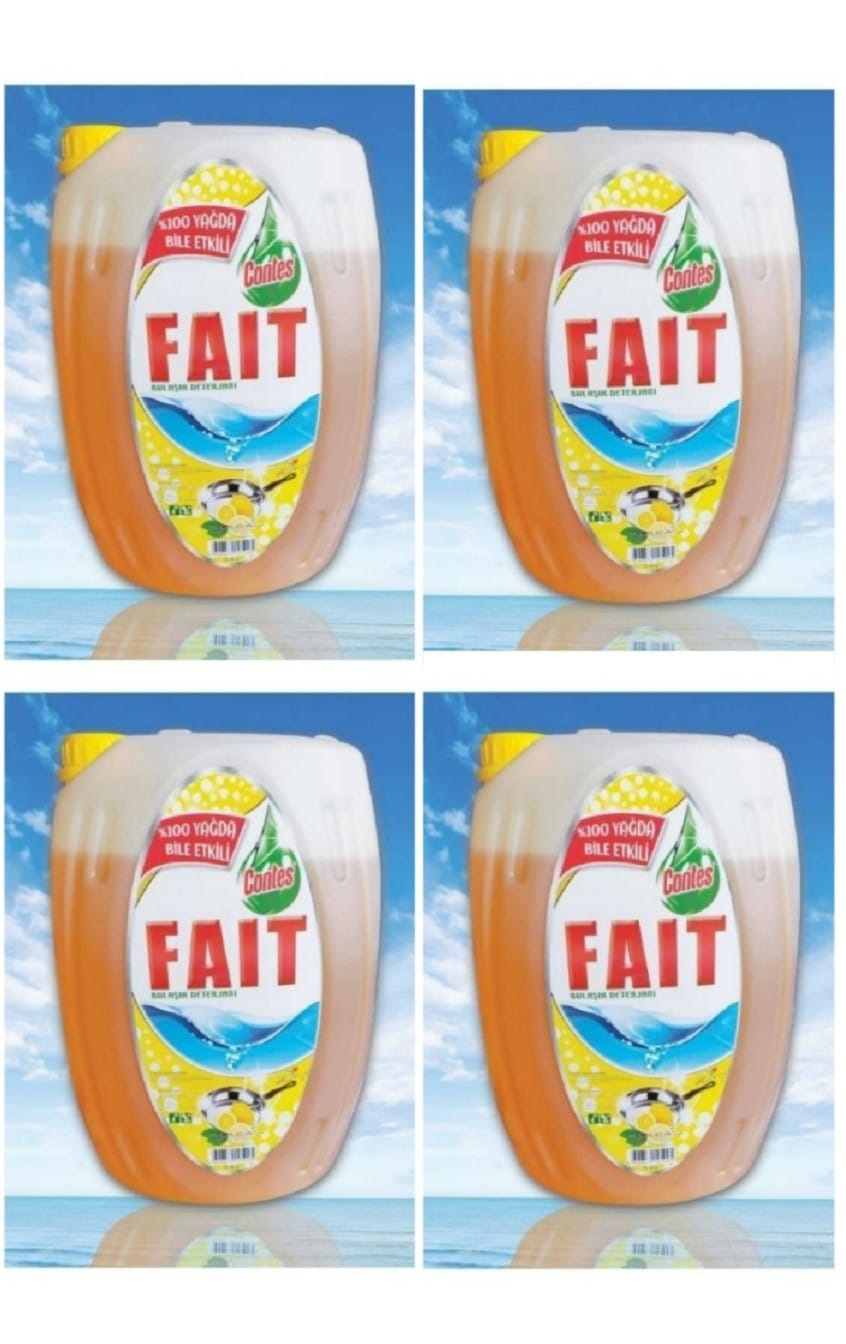 Contes  Fait Bulaşik Deterjani 5 Kg 4 Adet
