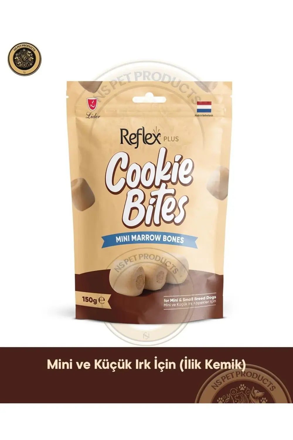 Reflex Cookie Bites Mini Marrow Bones 150Gr Köpek Ödül Maması