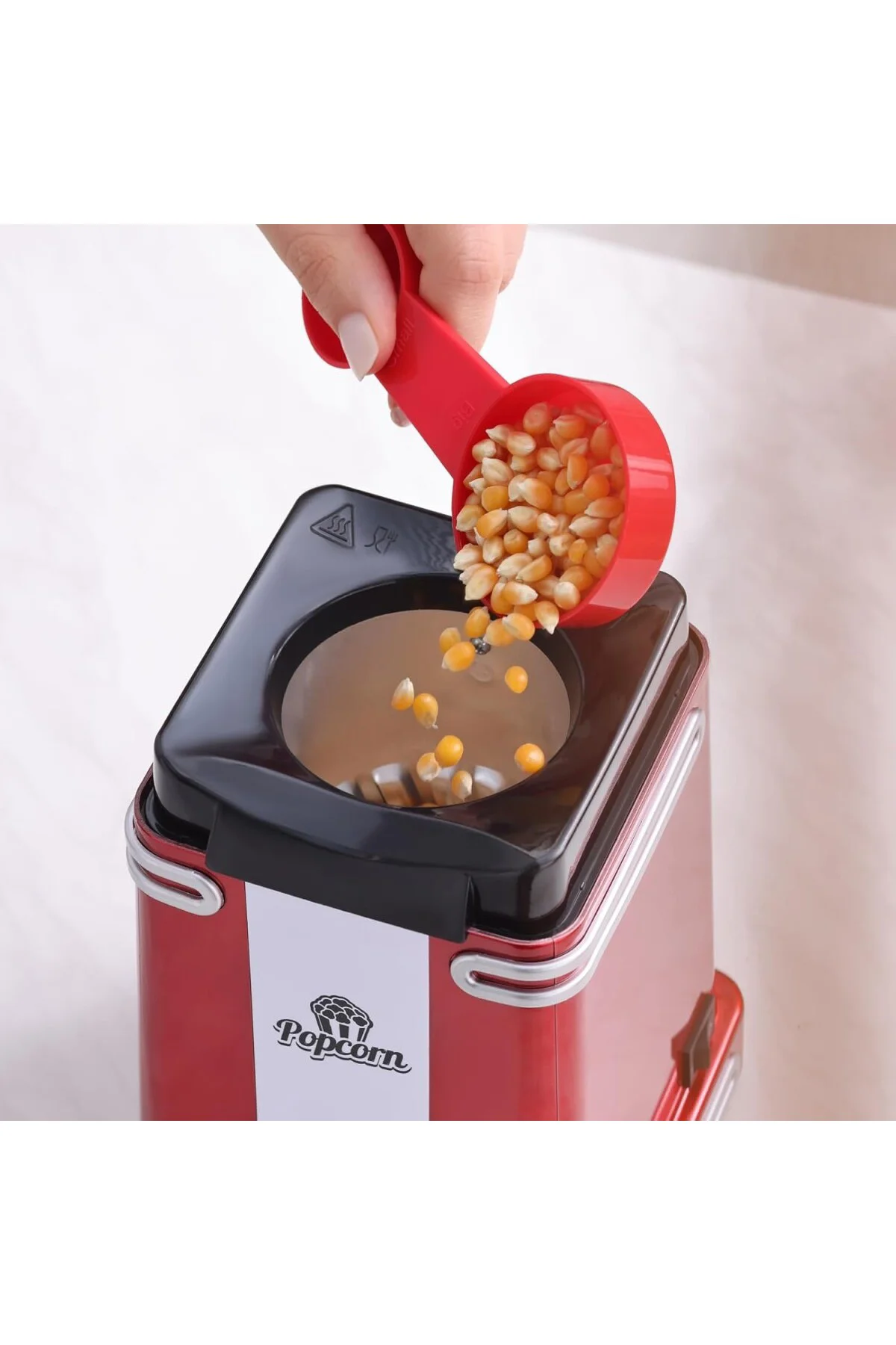 Cookplus Retro Popcorn Makinesi Küçük Cookplus Retro Popcorn Makinesi Küçük