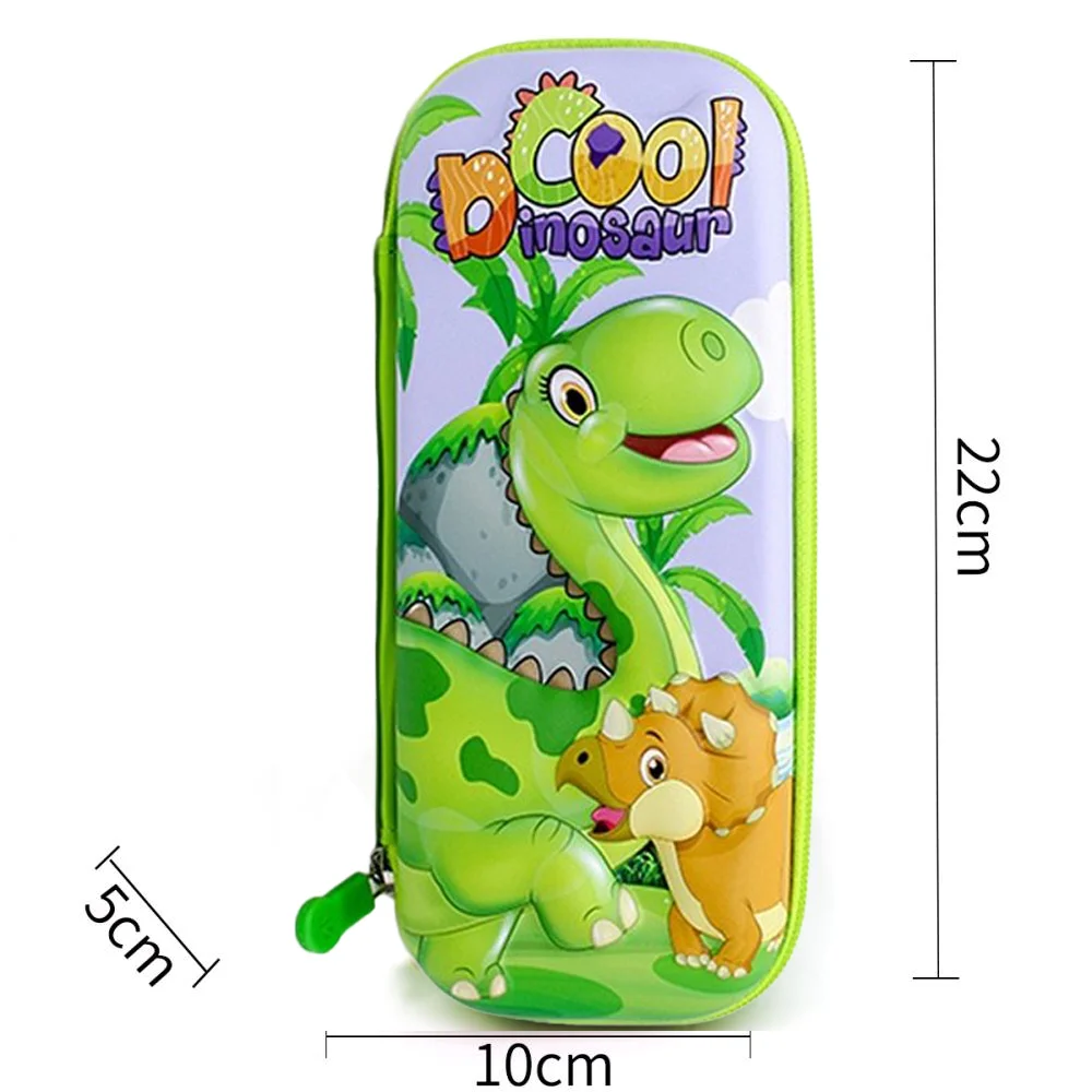 Cool Dinozor Kalem Kutusu 3D Kabartmalı Geniş Kapasiteli Kalemlik Cool Dinozor Kalem Kutusu 3D Kabartmalı Geniş Kapasiteli Kalemlik