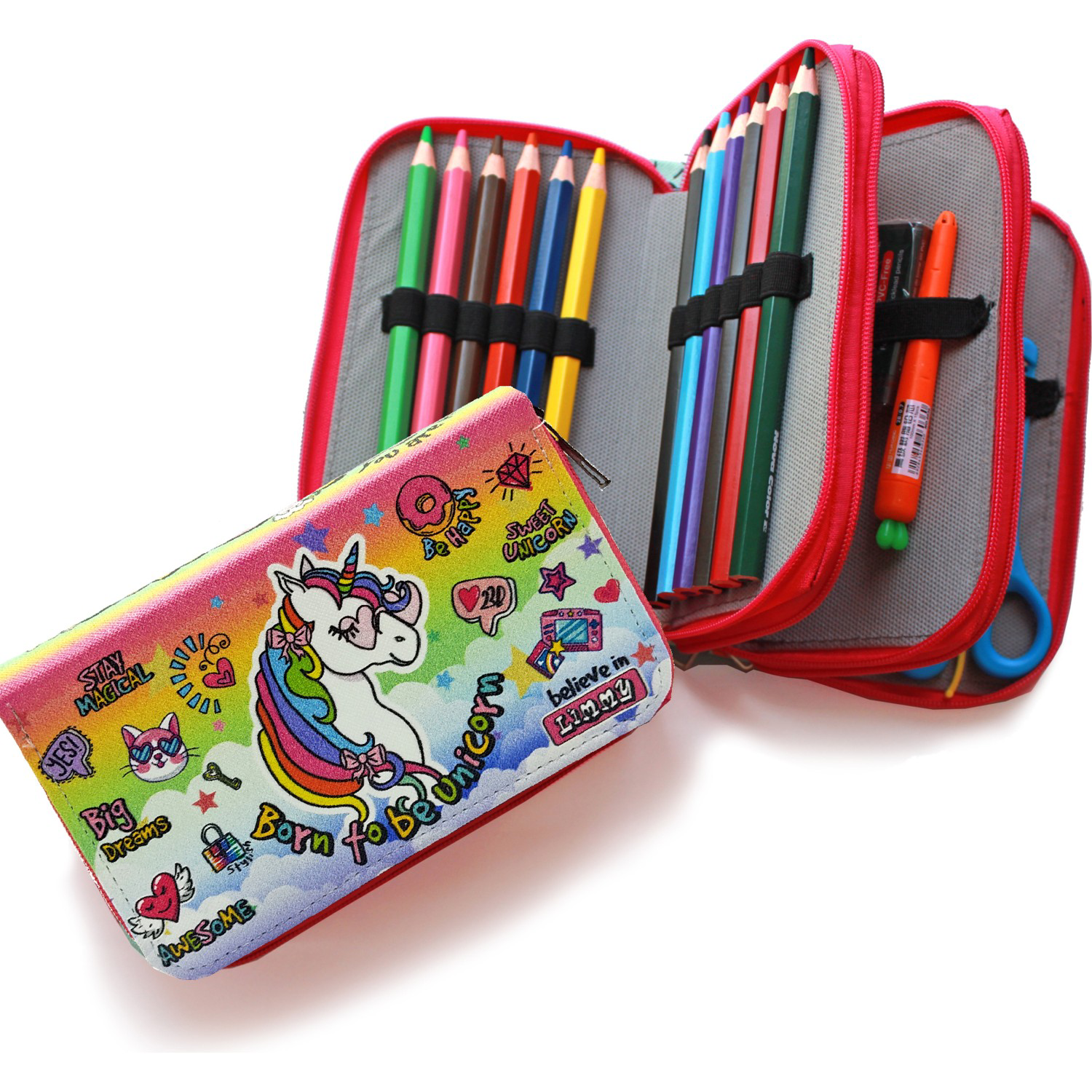 Cool Gözlüklü Unicorn Kawai Organizer Kalem Kutusu Kalemkutu Üç B Cool Gözlüklü Unicorn Kawai Organizer Kalem Kutusu Kalemkutu Üç B