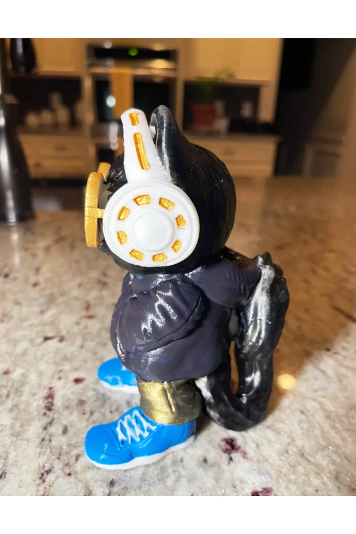 Cool Kedi Masaüstü Dekoratif Obje 13CM