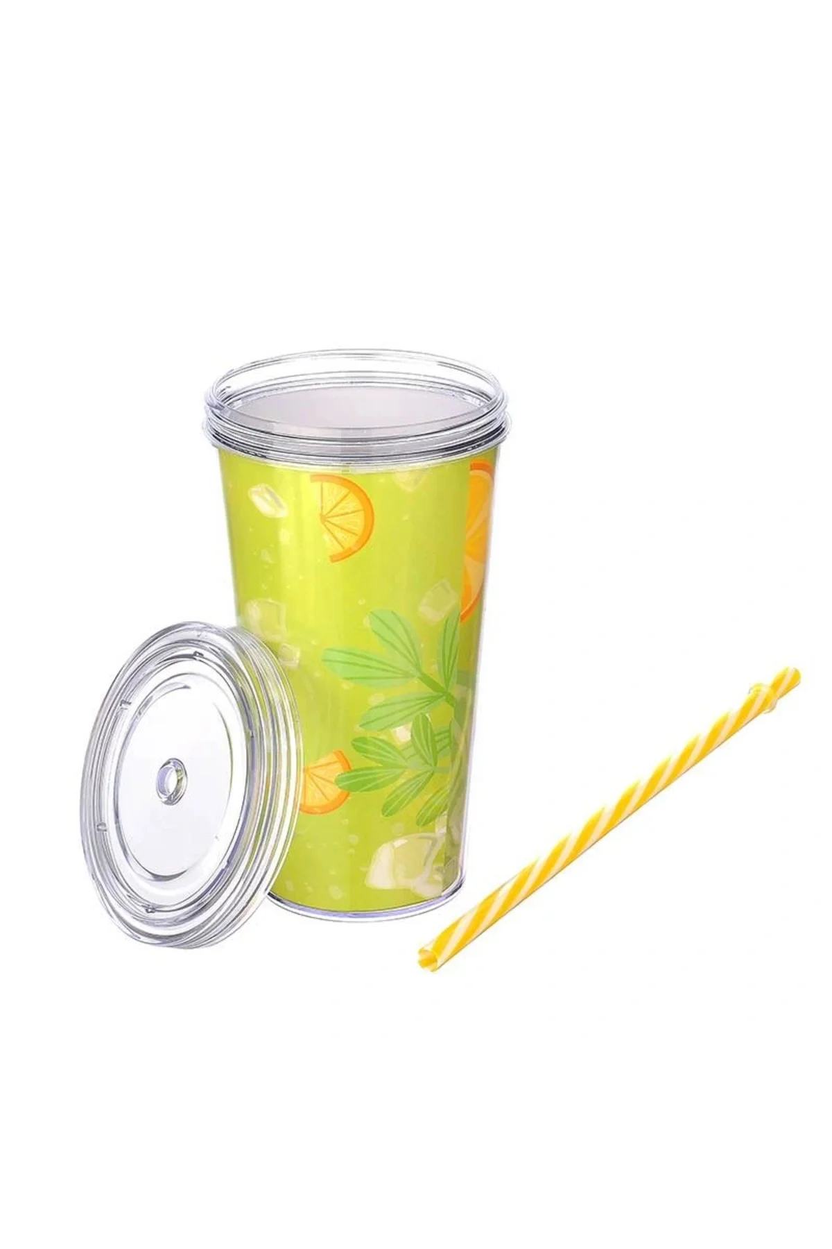 Cool Lime Bardağı - Limeshake Bardak 600 Ml Cool Lime Bardağı - Limeshake Bardak 600 Ml - Görsel 3