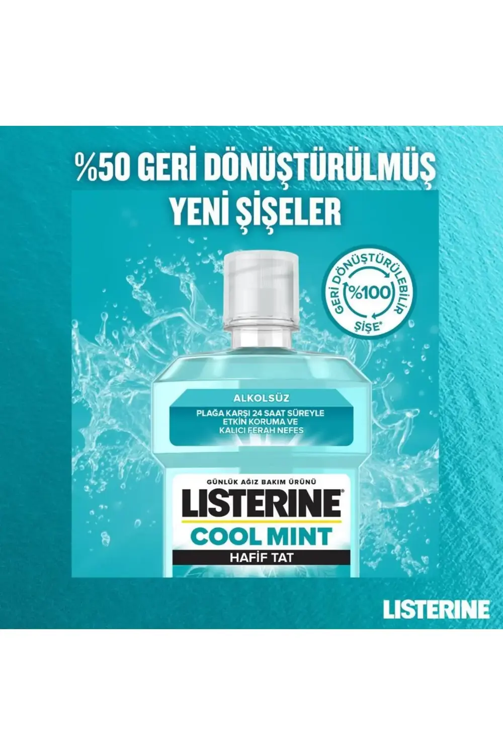 Cool Mint Hafif Tat Ağız Bakım Suyu 500 Ml
