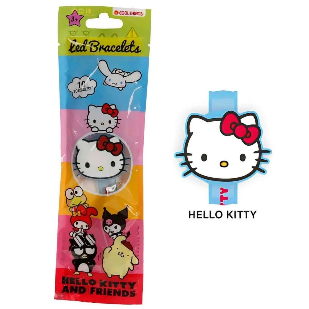 Cool Things Hello Kitty And Friends LED Işıklı Figürlü Bileklik - Stokta Olan Gönderilir