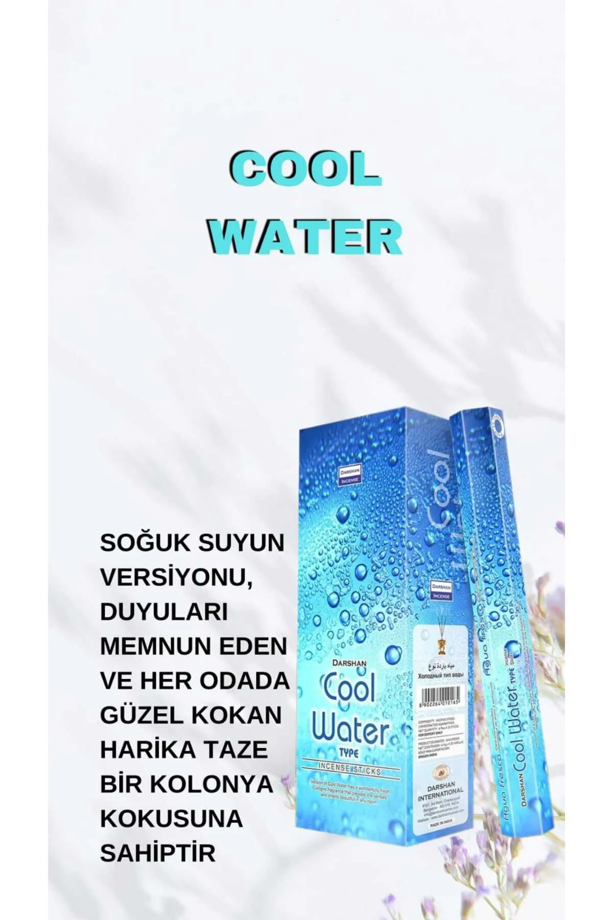 Cool Water Rahat Ortam Tütsü 20 Çubuk Fiyatı, Yorumları ve Özellikleri