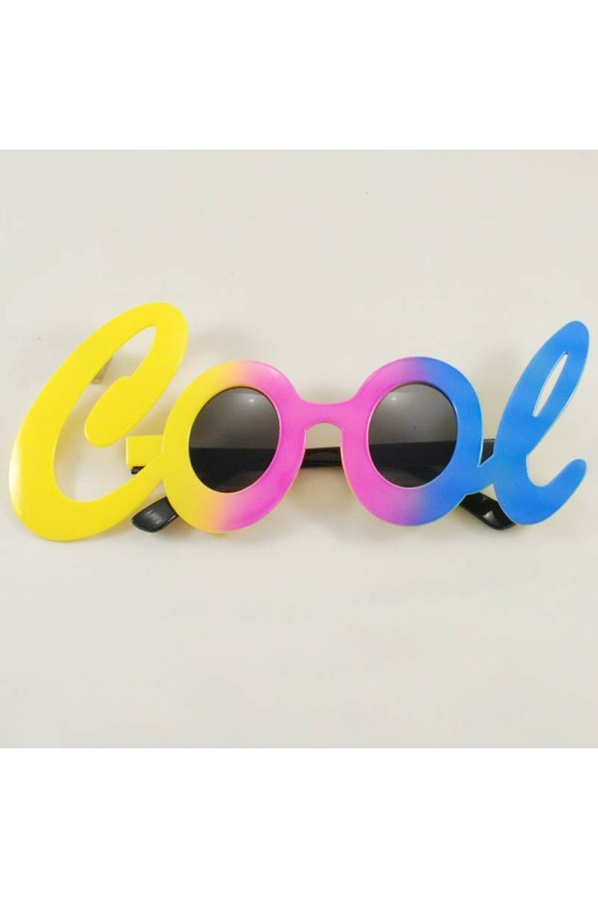 Ok Aksesuar Cool Yazili Rengarenk Parti Gözlüğü 21X8 Cm  Go50604585350