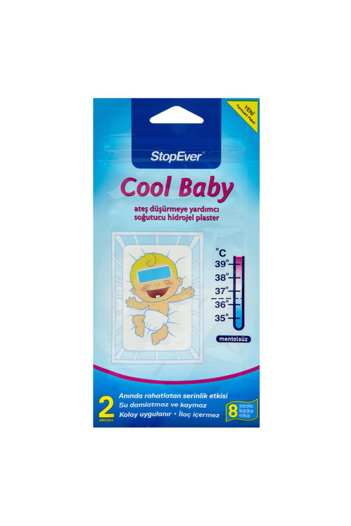 Stopever Coolbaby Soğutucu Hidrojel Plaster