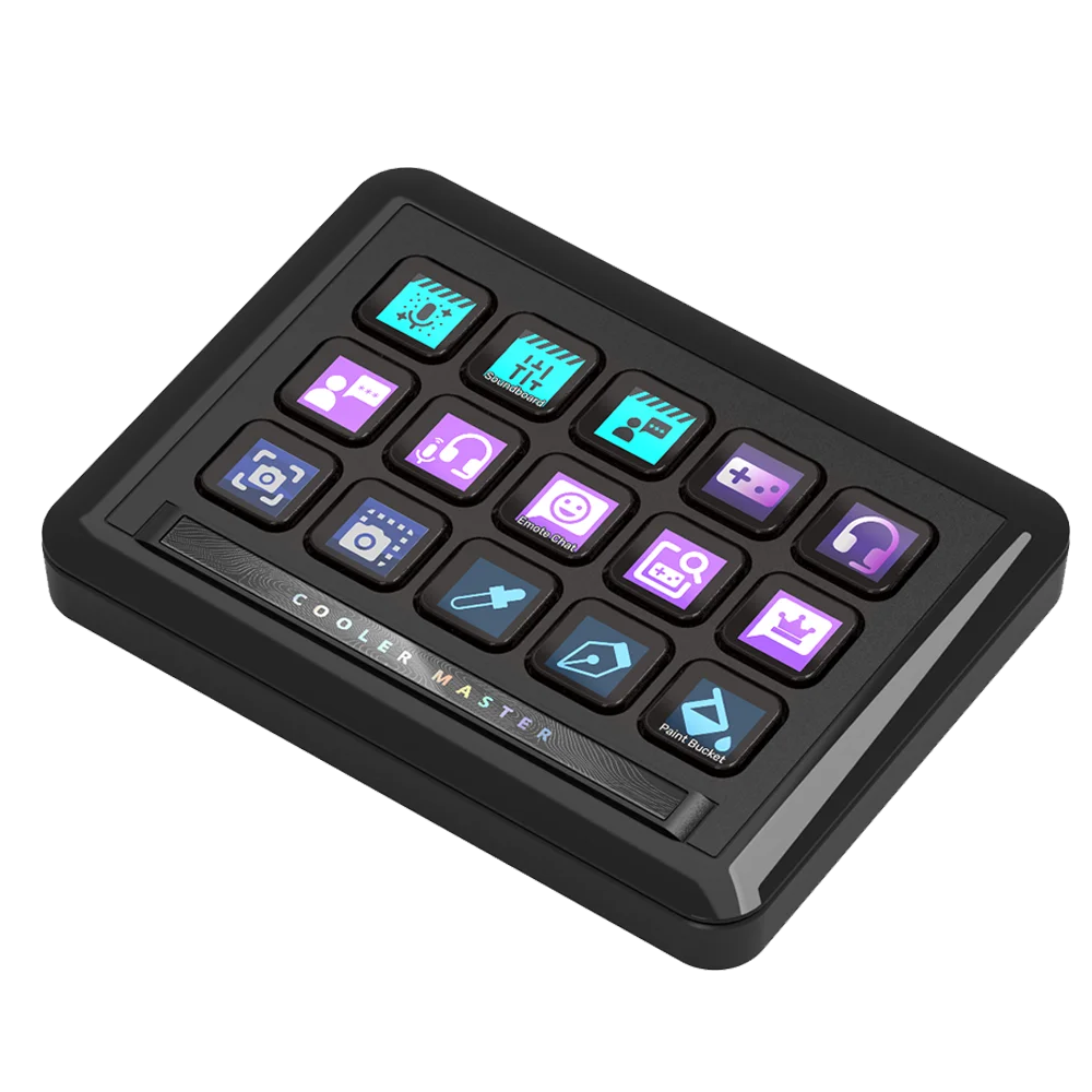 Cooler Master Master Hub Creator Kit 1xIPS Display 1xRoller 1xFader