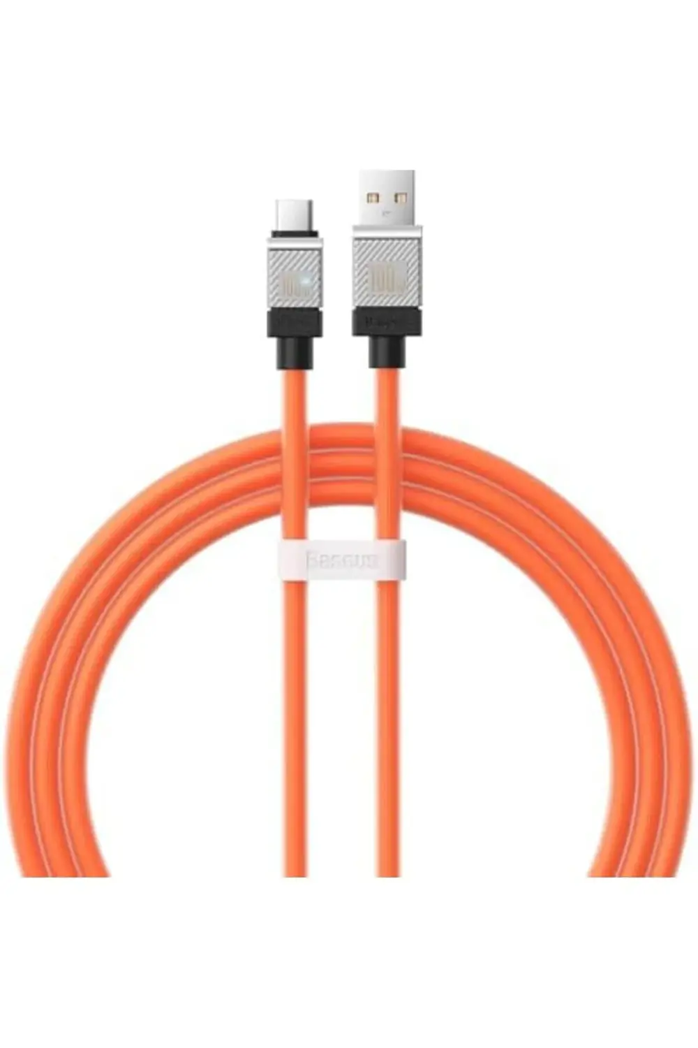 CoolPlay Serisi Hızlı Şarj Kablosu USB to Type-C 100W, 1m, Turunc