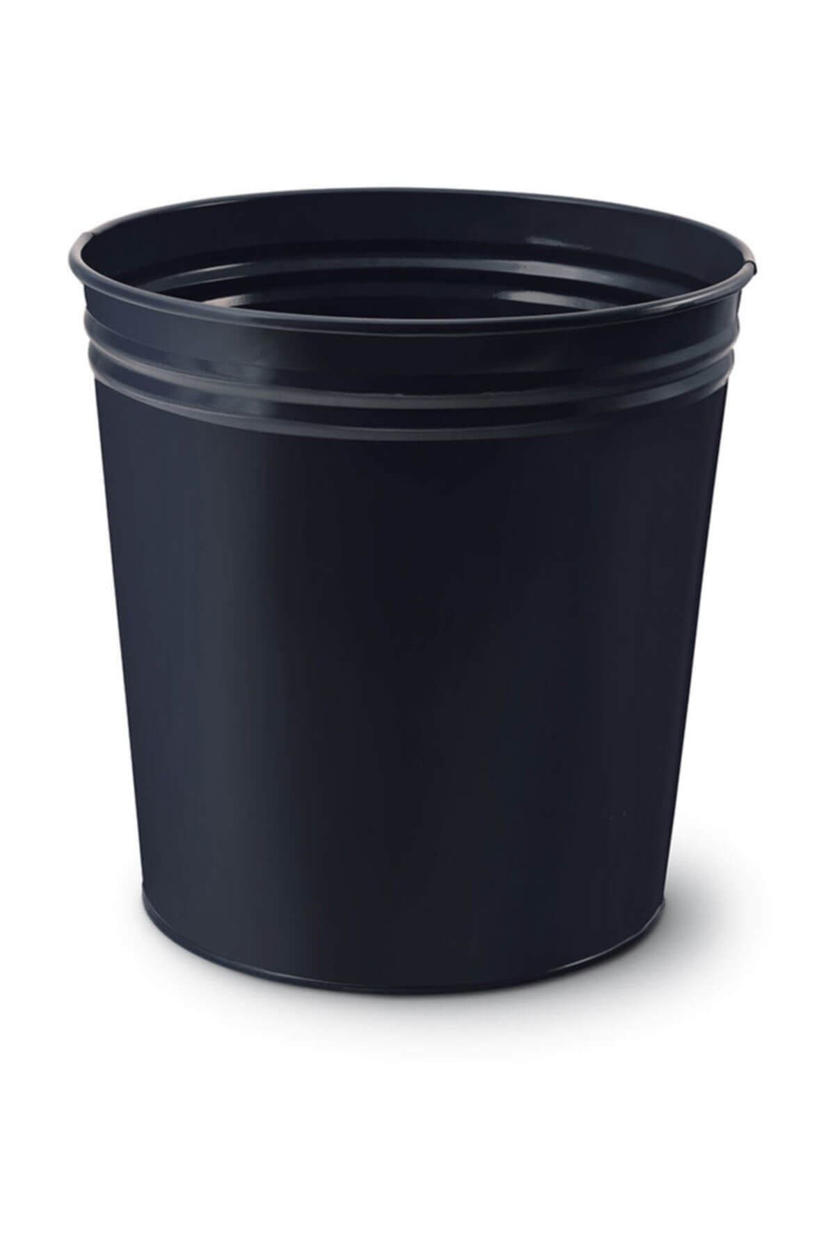 Mas Çöp Kovası Metal Siyah 853Fx