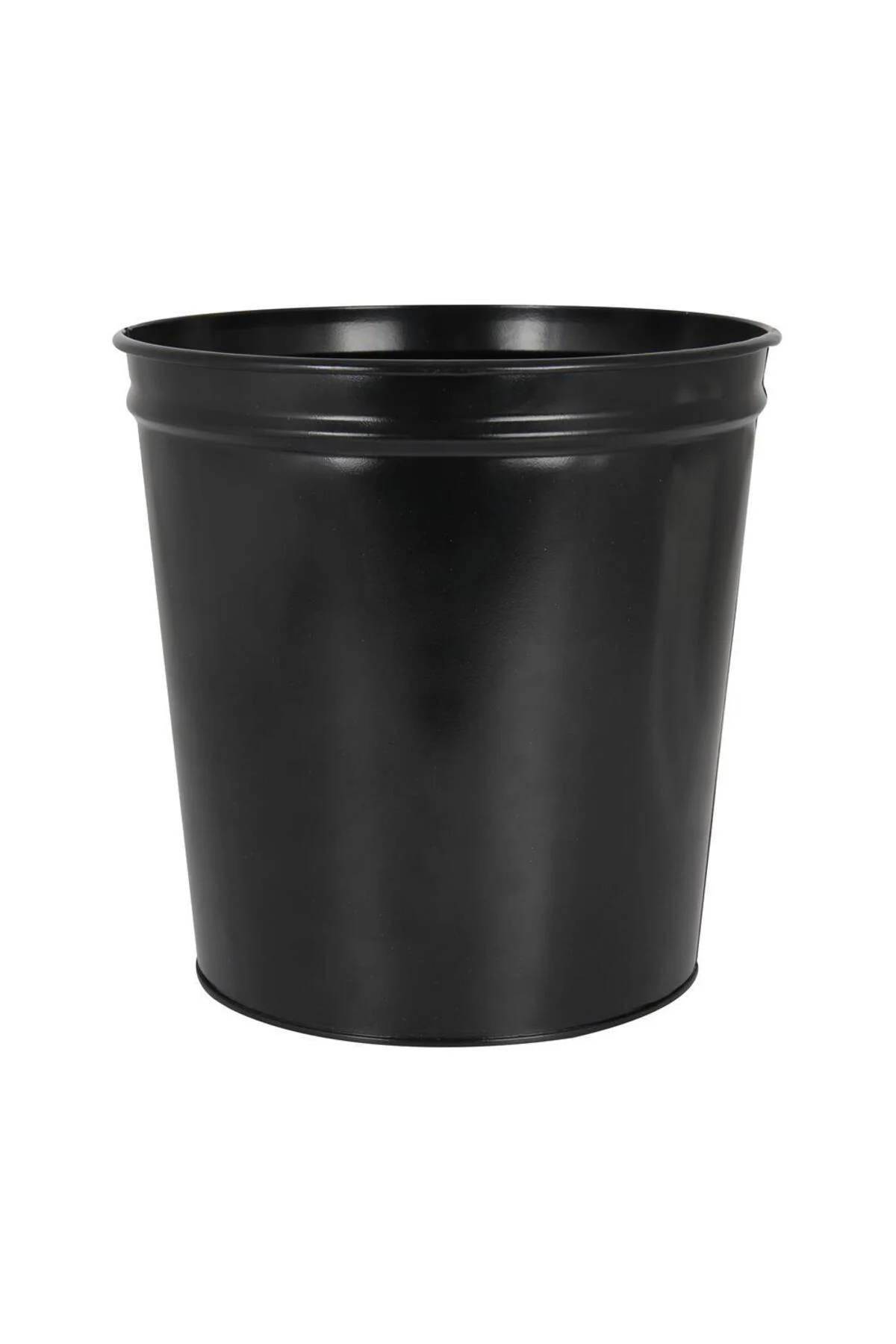 Çöp Kovası Metal Siyah D-1