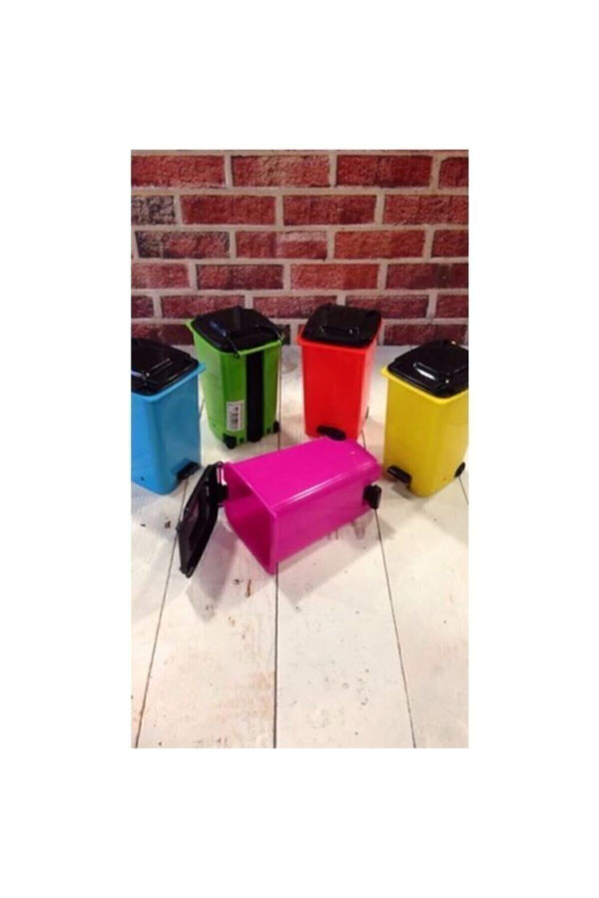 Ark Çöp Kutusu Model Kalemlik & Masa Üstü Mini Çöp Arabası