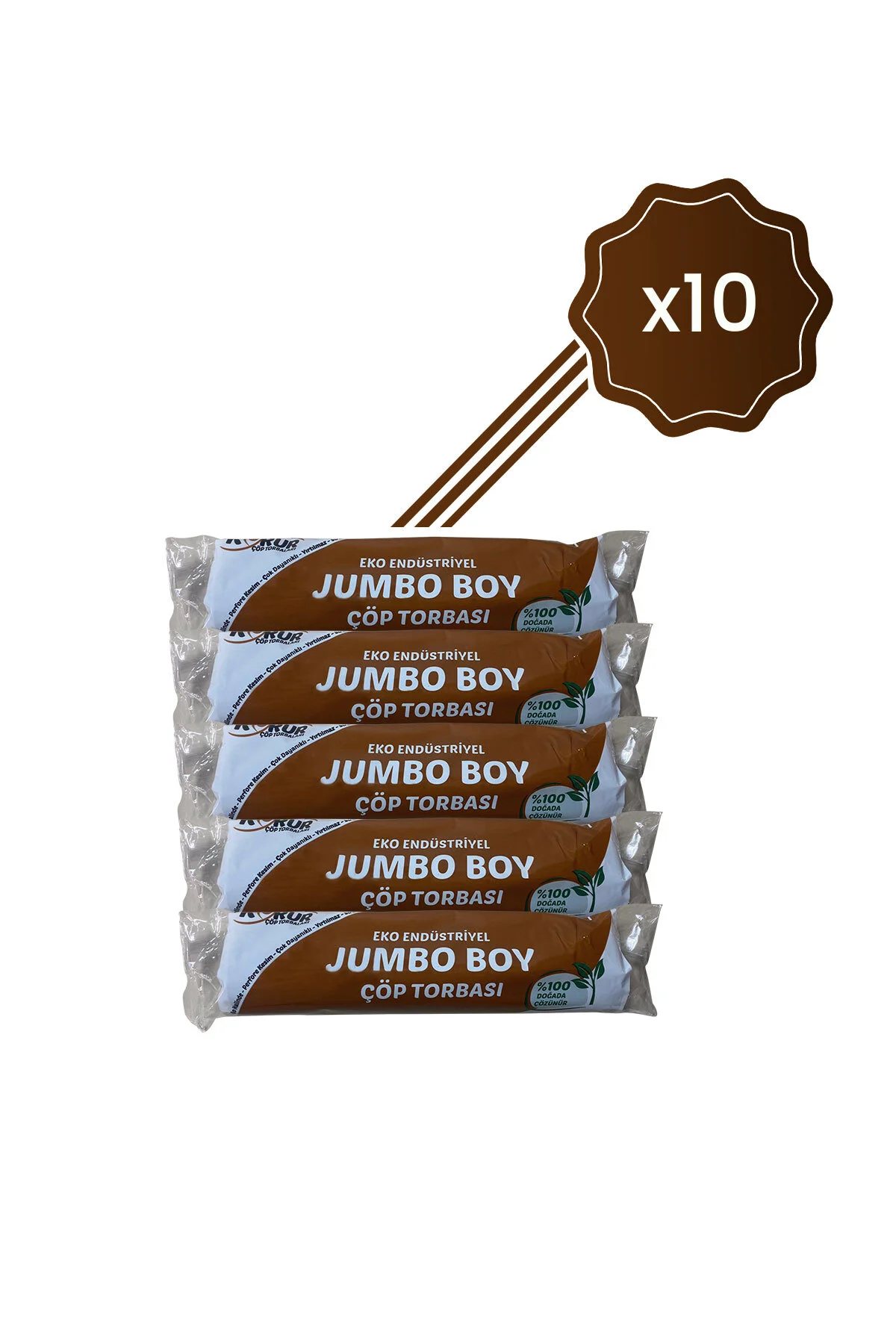 Çöp Poşeti 80*110 Siyah Jumbo 350 Gr 10*10
