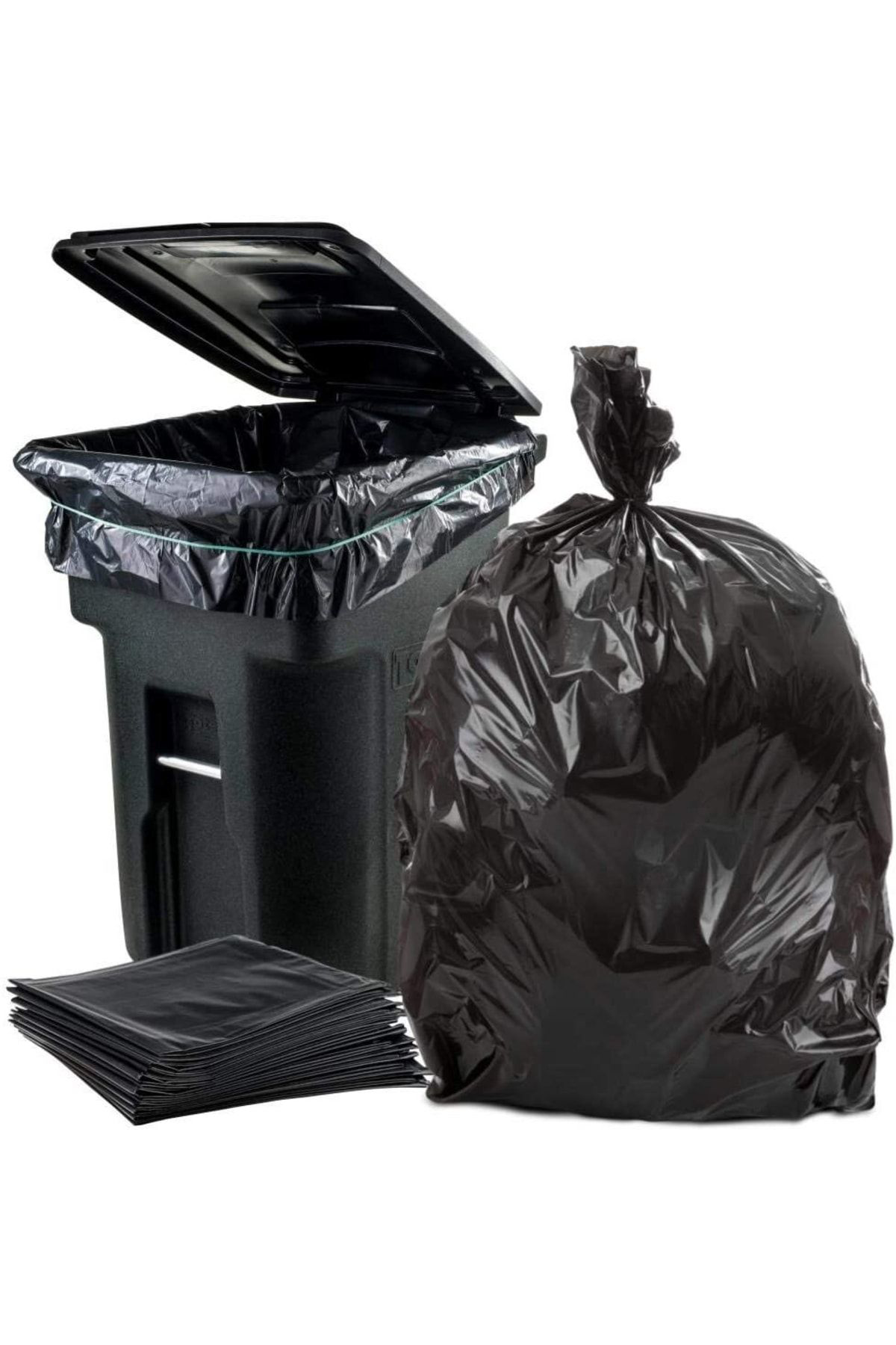 Floppy Çöp Poşeti Jumbo Boy 80*110 10 Lu 400 Grm Ekstra Kalın 10*10 (100