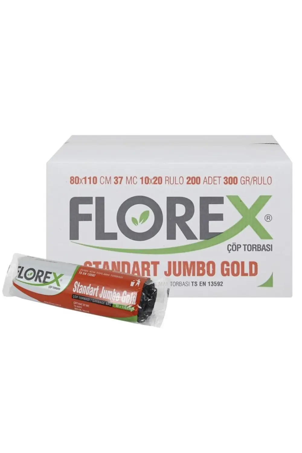 Çöp Poşeti Jumbo 80*110 300 gr Koli (20 RULO)