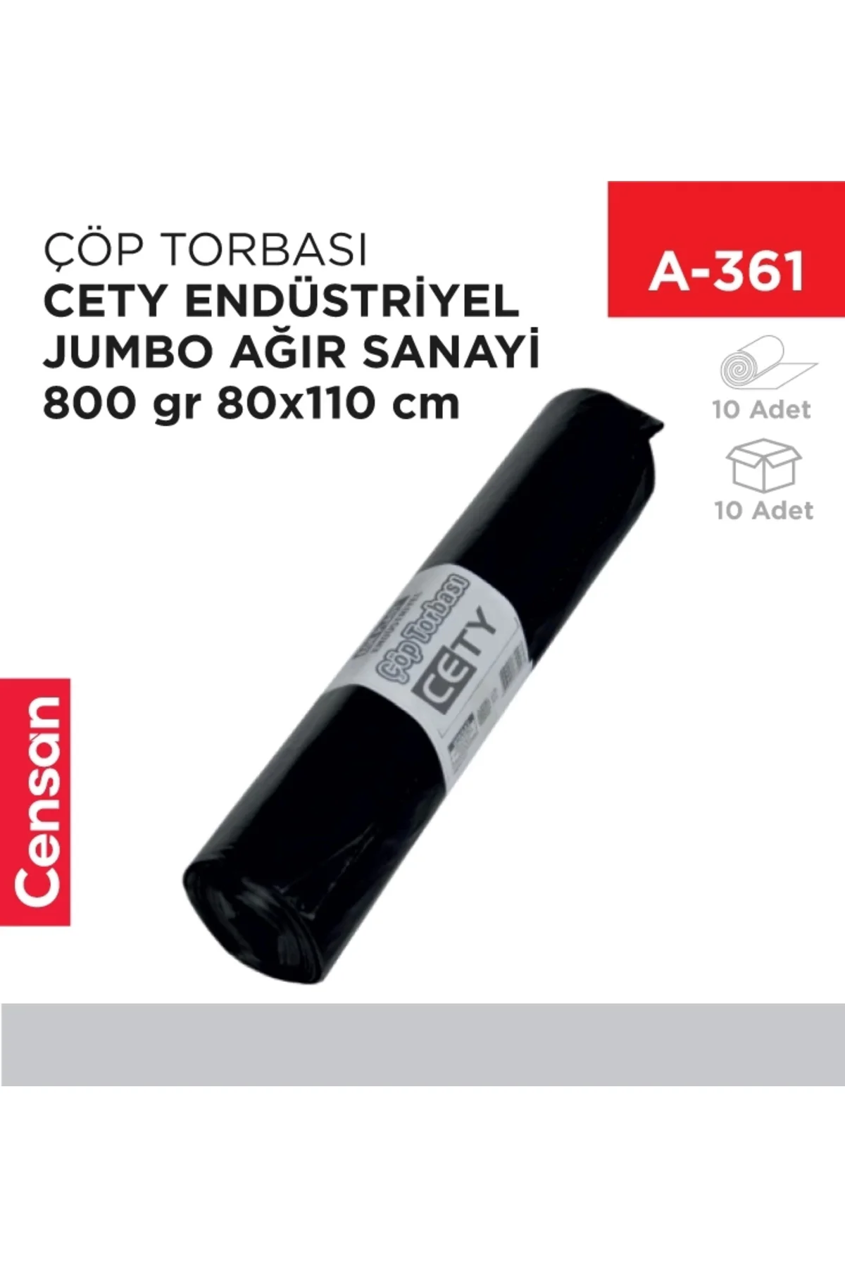 ÇÖP TORBASI JUMBO AĞIR SANAYİ 800 GR FLOPPY 80*110 CM