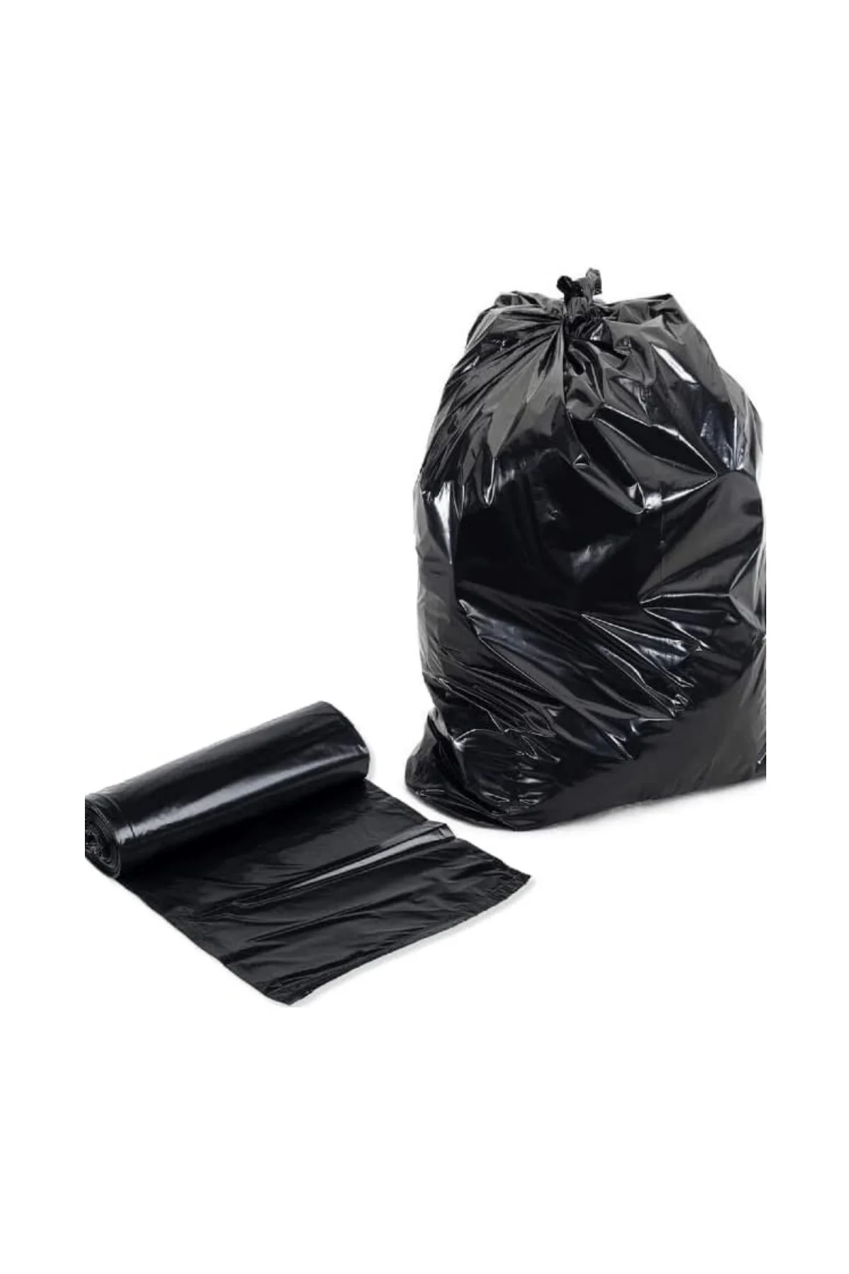 Çöp Torbası Jumbo Boy 10'lu 1 Rulo 300 Gram Kalın 80 x 110 Çöp Poşeti