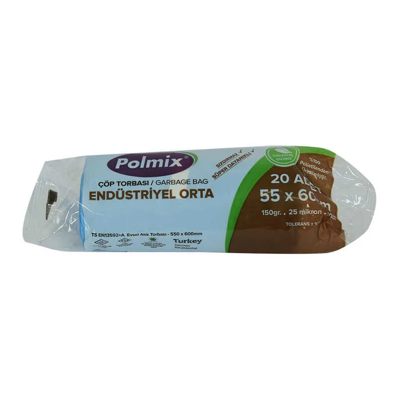 Çöp Torbası Orta Boy 55x60cm 30Lt Mavi Rulo – 20 Adet, 25 Mikron Kalınlık Fiyatı, Yorumları ve Özellikleri