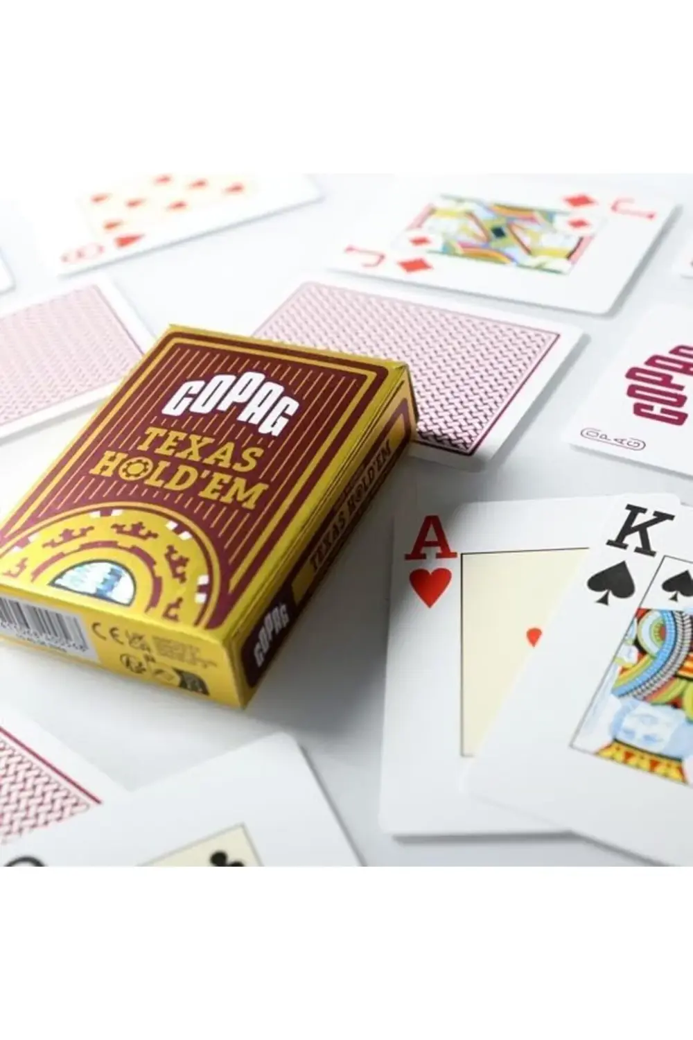 Copag Texas Hold'Em Endeks Oyun Kartları, Siyah 395519