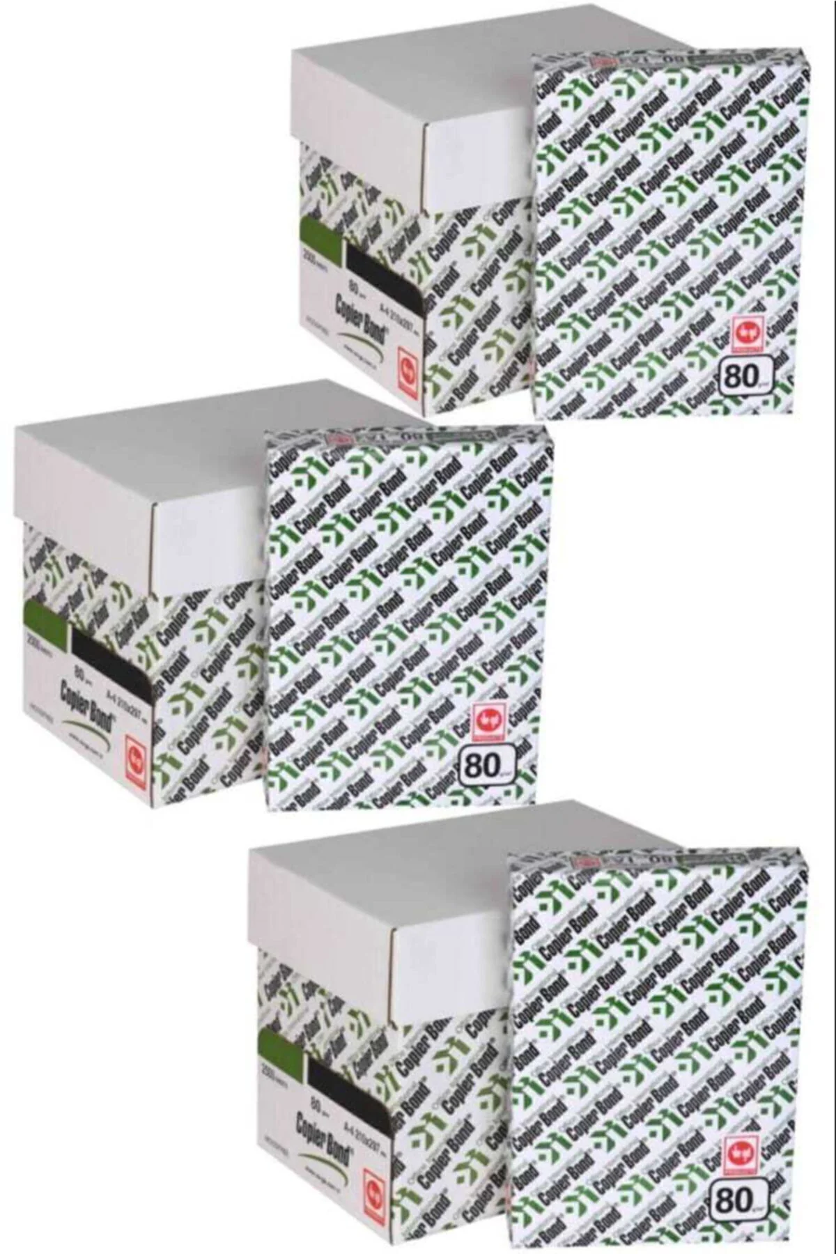 Copier Bond A4 80 Gr/m² Fotokopi Kağıdı 3 Paket 1500 Adet