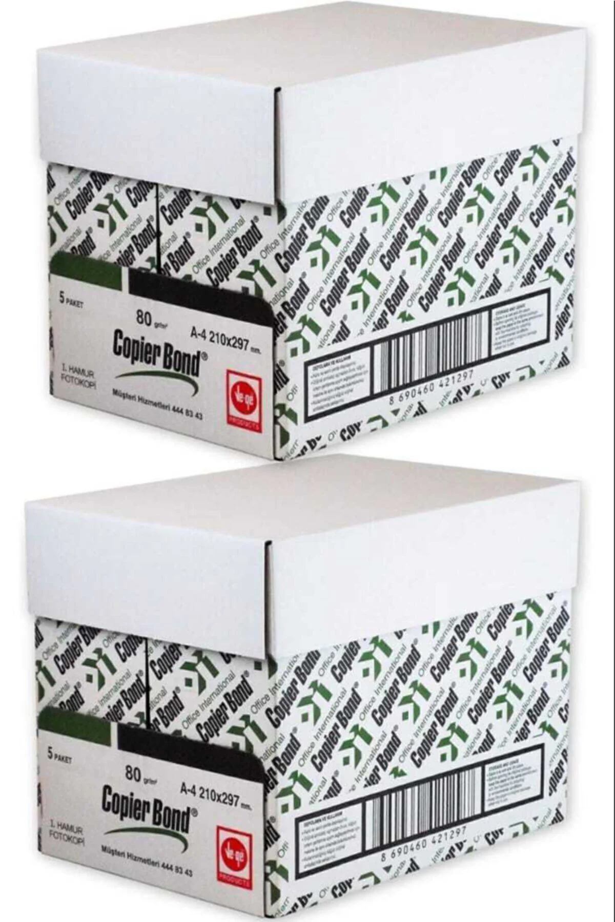 Copier Bond A4 80 Gr/m² Fotokopi Kağıdı 3 Paket 1500 Adet