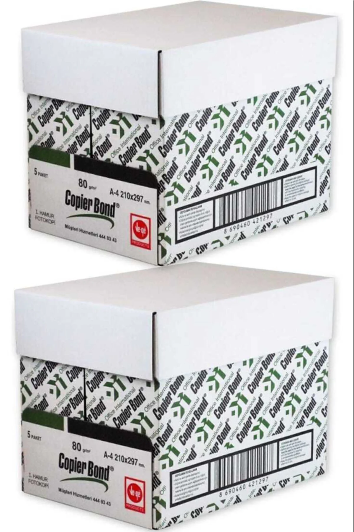 Copier Bond A4 80 Gr/m² Fotokopi Kağıdı 3 Paket 1500 Adet