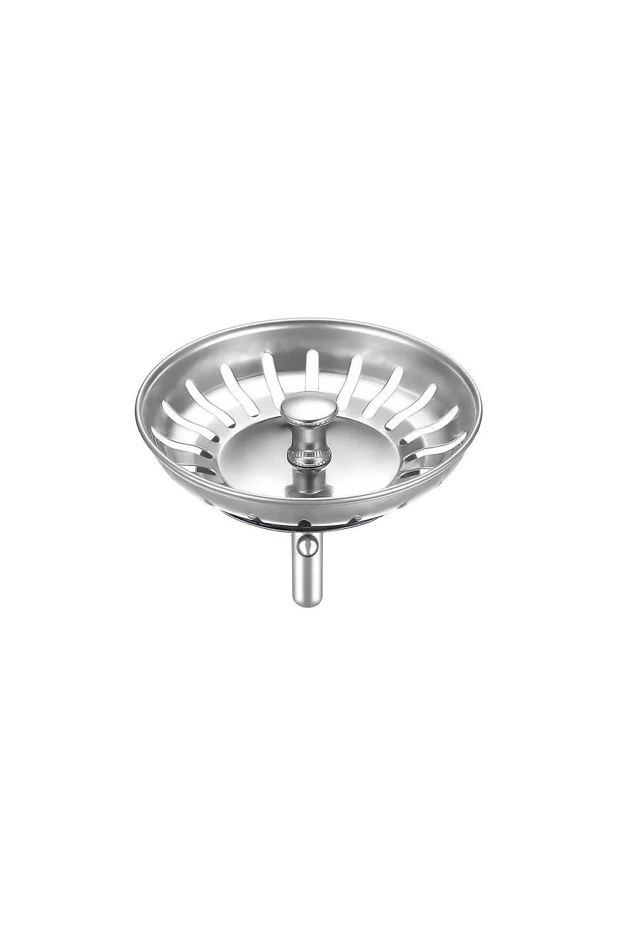 Çöpmak Paslanmaz Evye Mutfak Lavabo Sifonu | Gider Metal Tıpa Süzgeci Çöpmak Paslanmaz Evye Mutfak Lavabo Sifonu | Gider Metal Tıpa Süzgeci