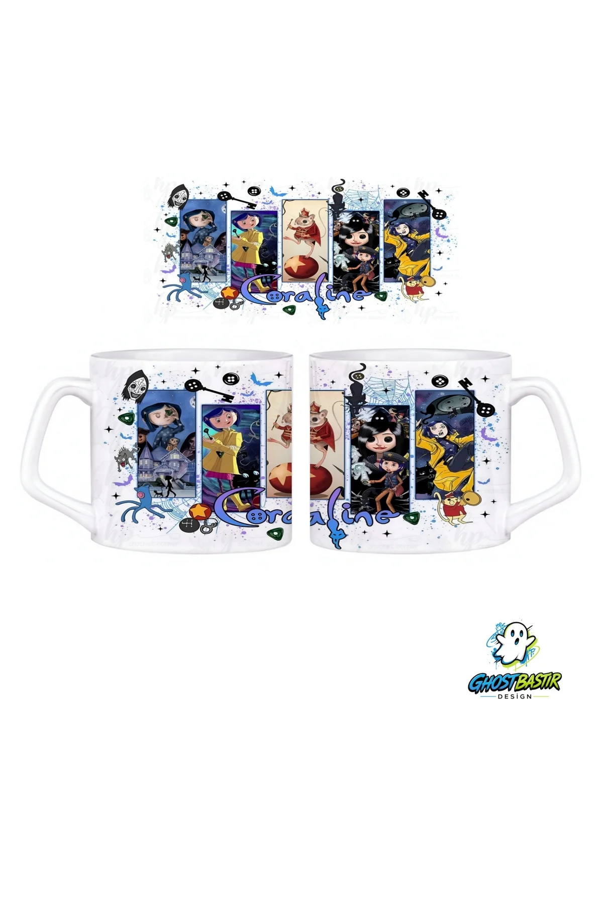 Coraline Kupa Bardak | Tek Adet 0978