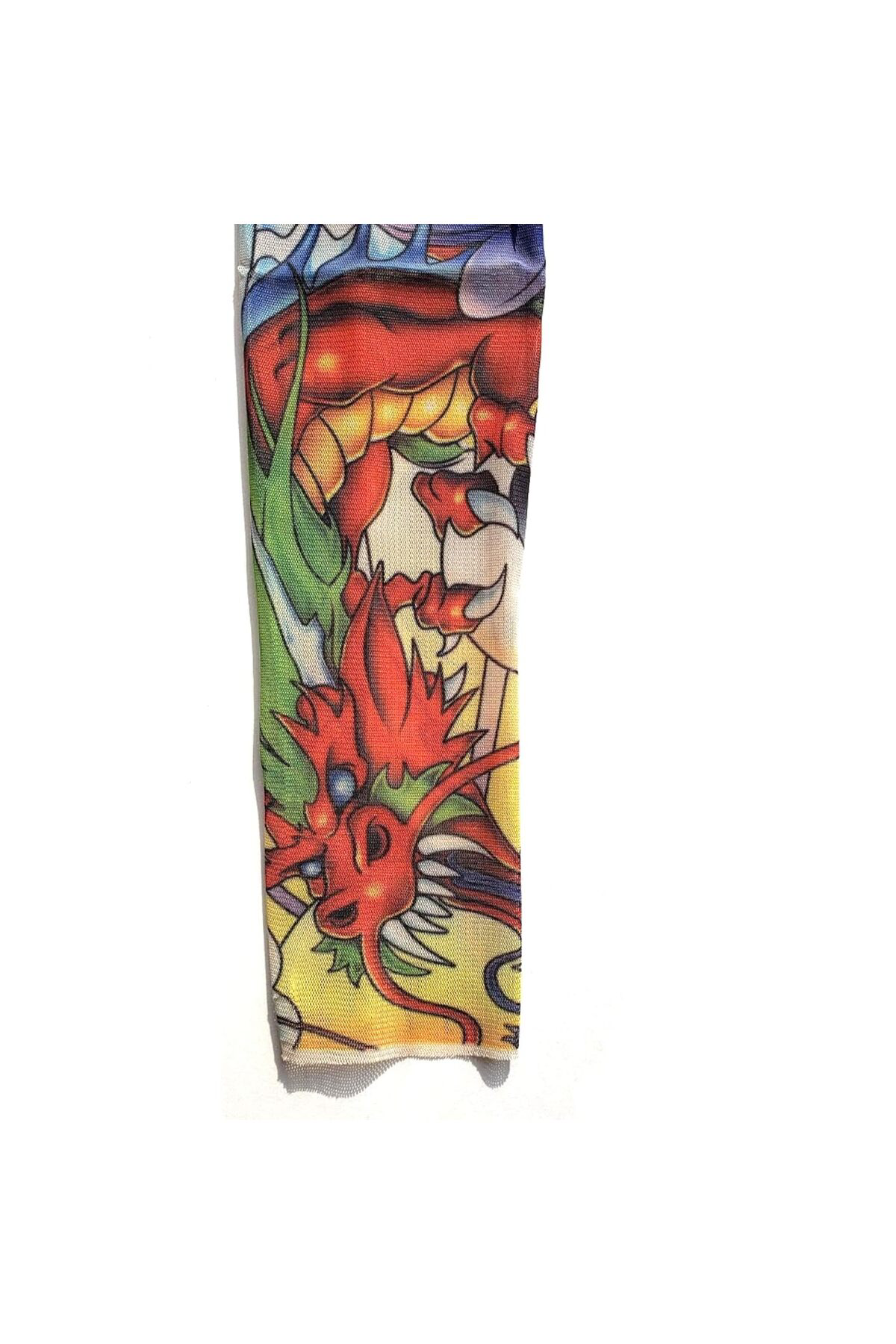 Shopzum Çorap Dövme Giyilebilir Kol Bacak Dövmesi Likralı 2 Adet Model 20