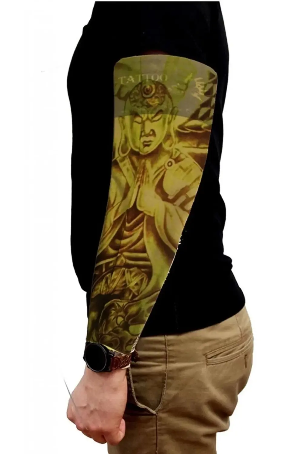 Çorap Dövme Giyilebilir Kol Bacak Dövmesi Likralı 2 Adet Model 4