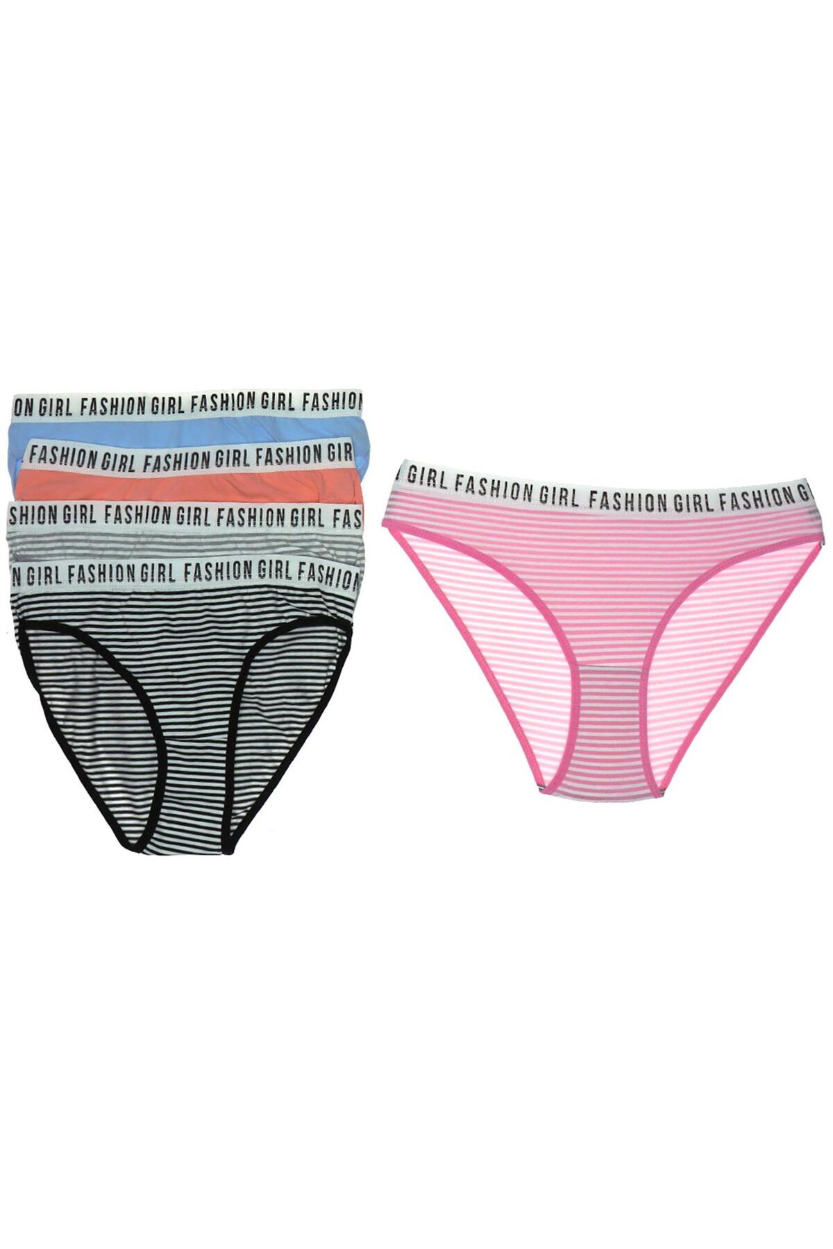 Tutku Çorap Hediyeli 12'Li Paket 0540 Hera Bikini Bikini Külot Karışık