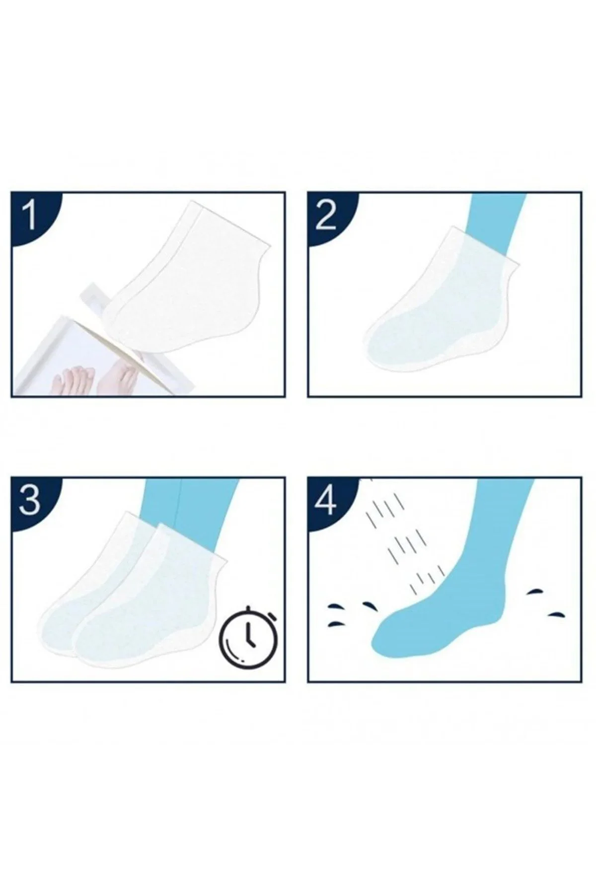 Çorap Tipi Peeling Etkili Soyulabilen Ayak Maskesi (1 ÇİFT) Çorap Tipi Peeling Etkili Soyulabilen Ayak Maskesi (1 ÇİFT)