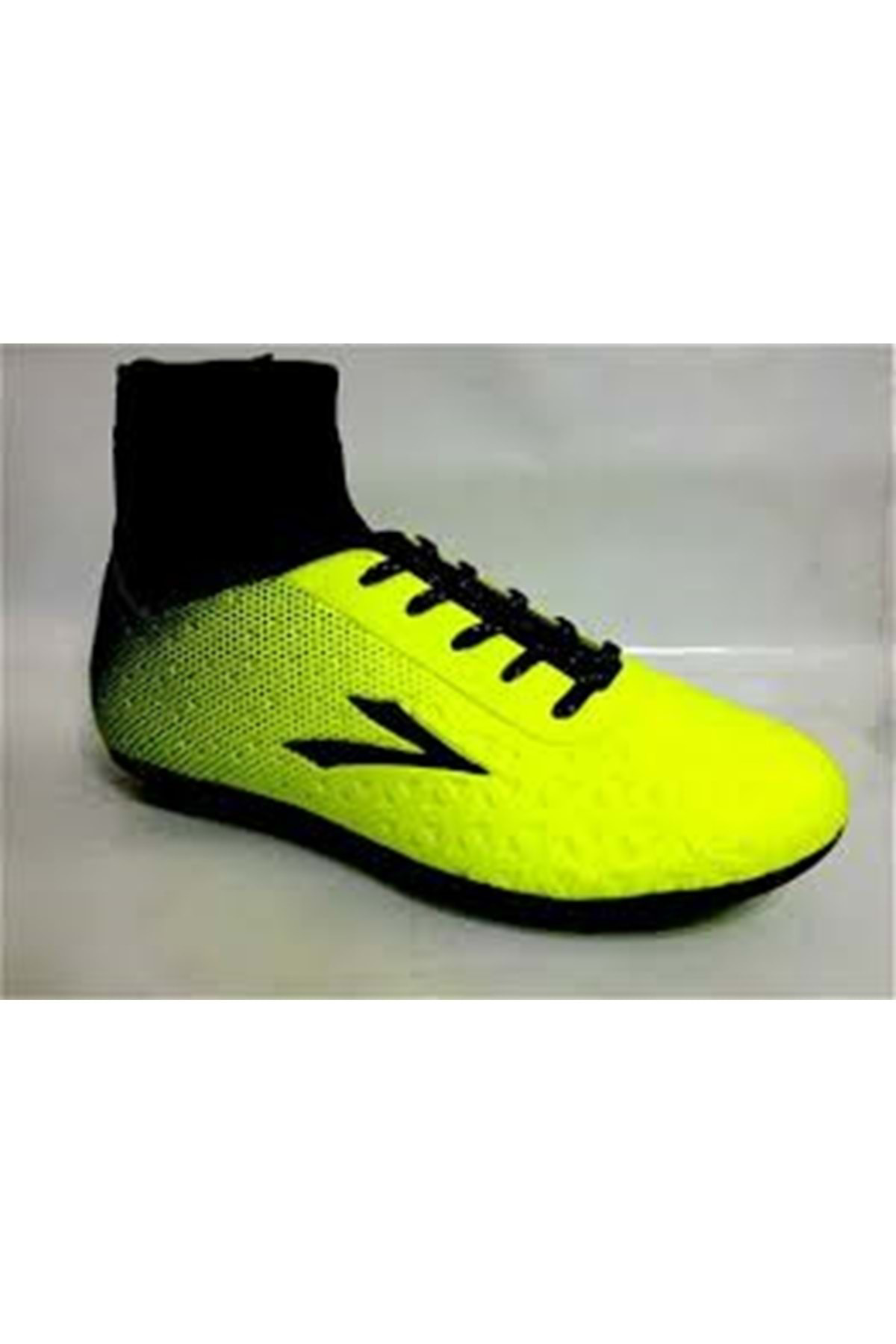 Lig Çoraplı Krampon Simav Siyah Futbol Ayakkabısı