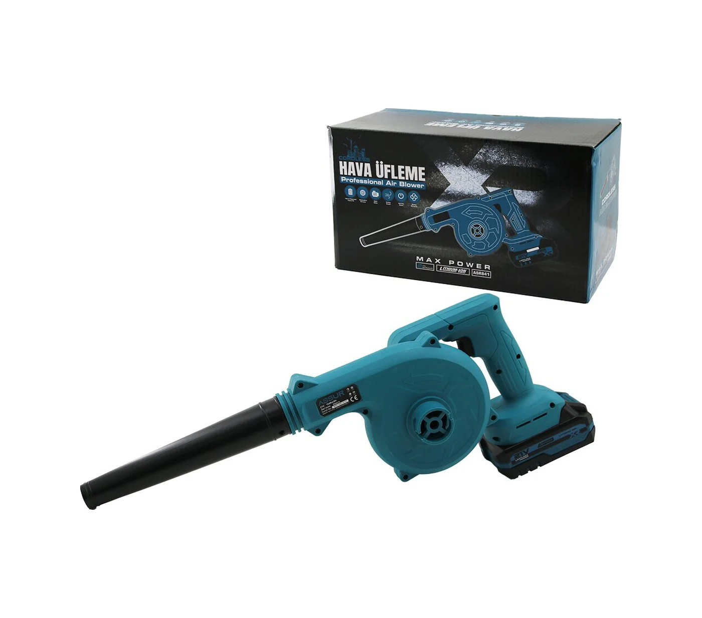 Cordless Bl11 Şarjlı Hava Üfleme Makine Körük - Kompresör 21v Üfl