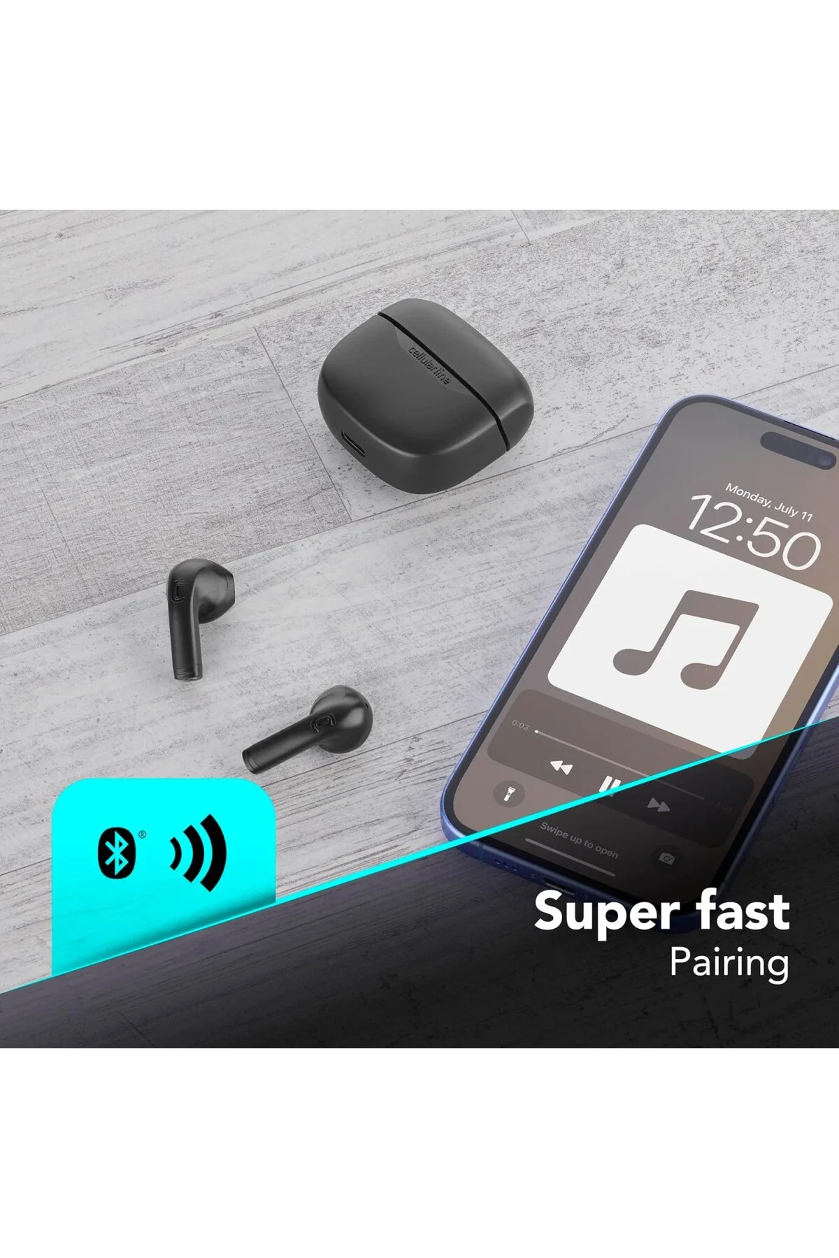 CORE Gerçek Kablosuz Bluetooth Kulaklık Şarj Kılıflı, LED Ekran, 16 Saat Çalma Sür