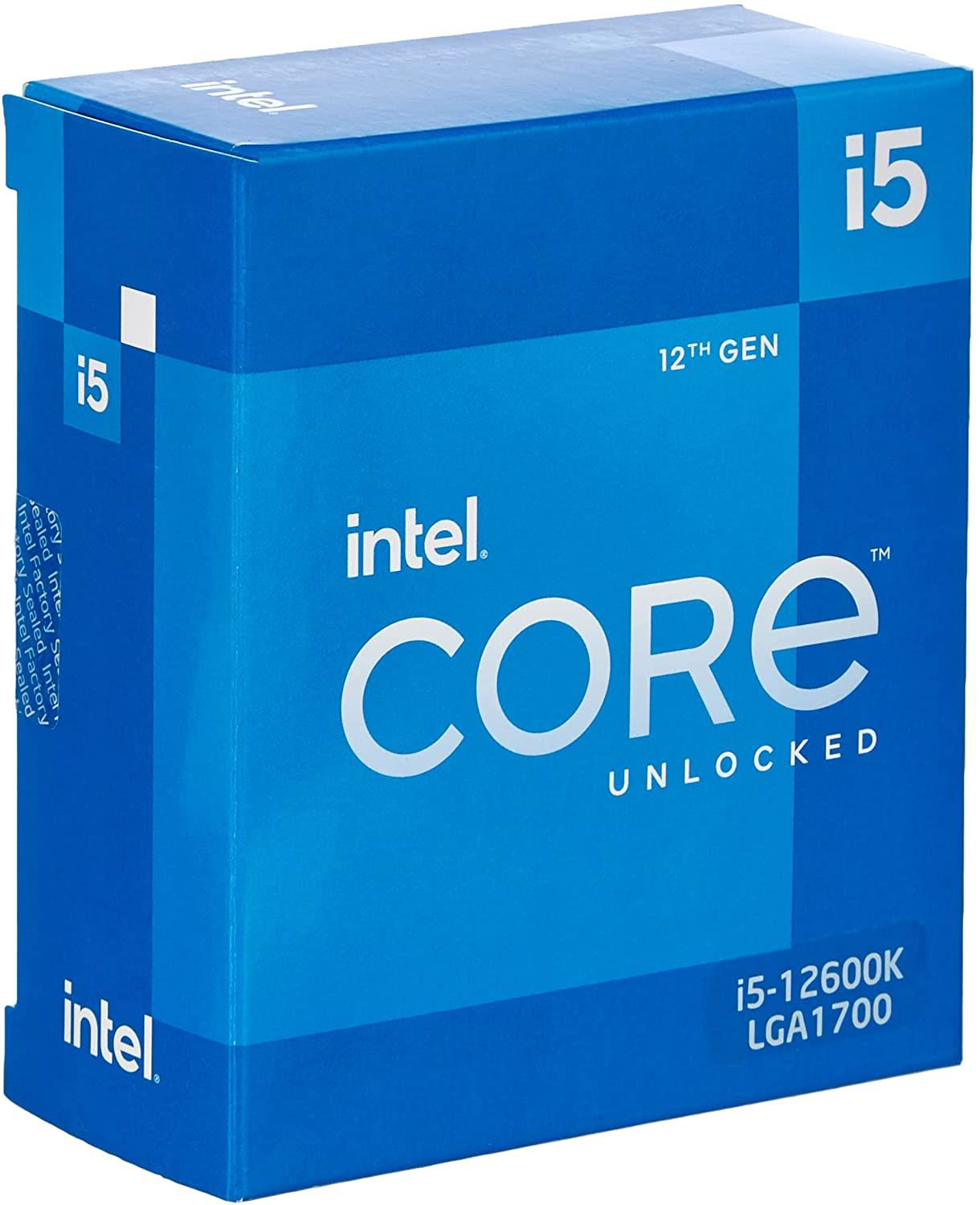 İntel Core İ5 12600K 3.7Ghz 1700P 20Mb Box Fansiz
