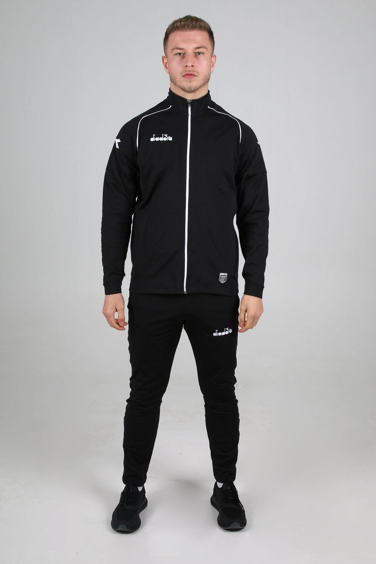 Diadora Core Kamp Eşofman Takımı Siyah